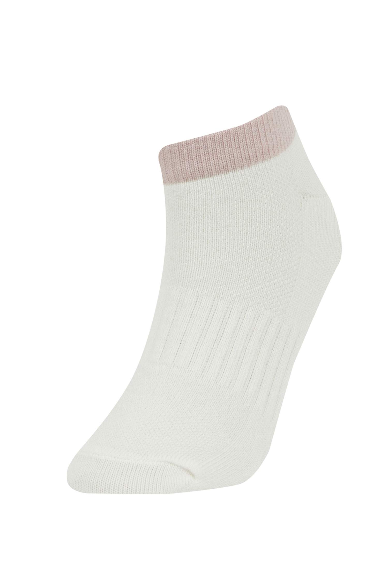 Kız Çocuk 5'li Pamuklu Patik Çorap