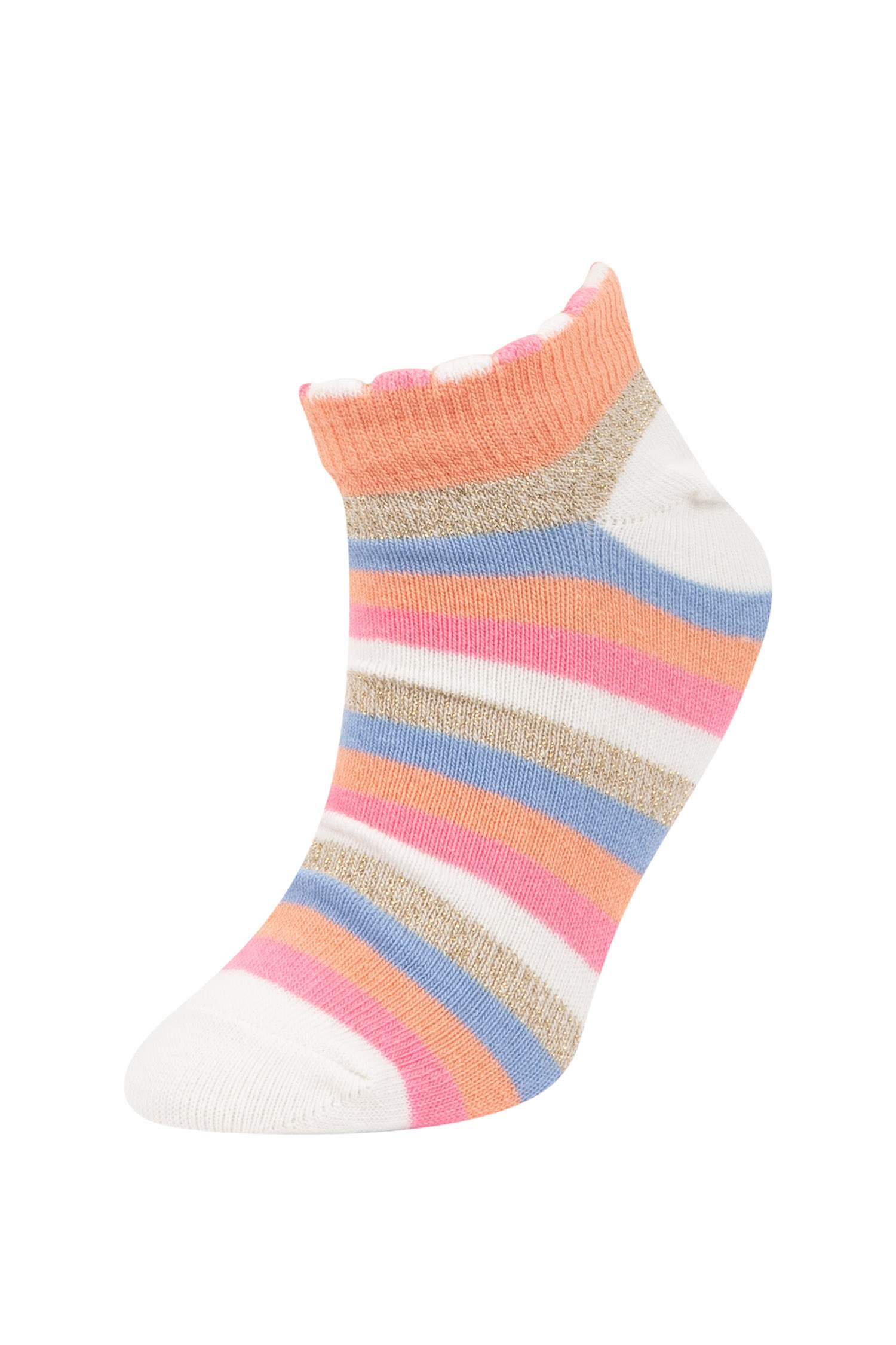 Chaussettes Courtes Coton pour Fille - 5 Paires