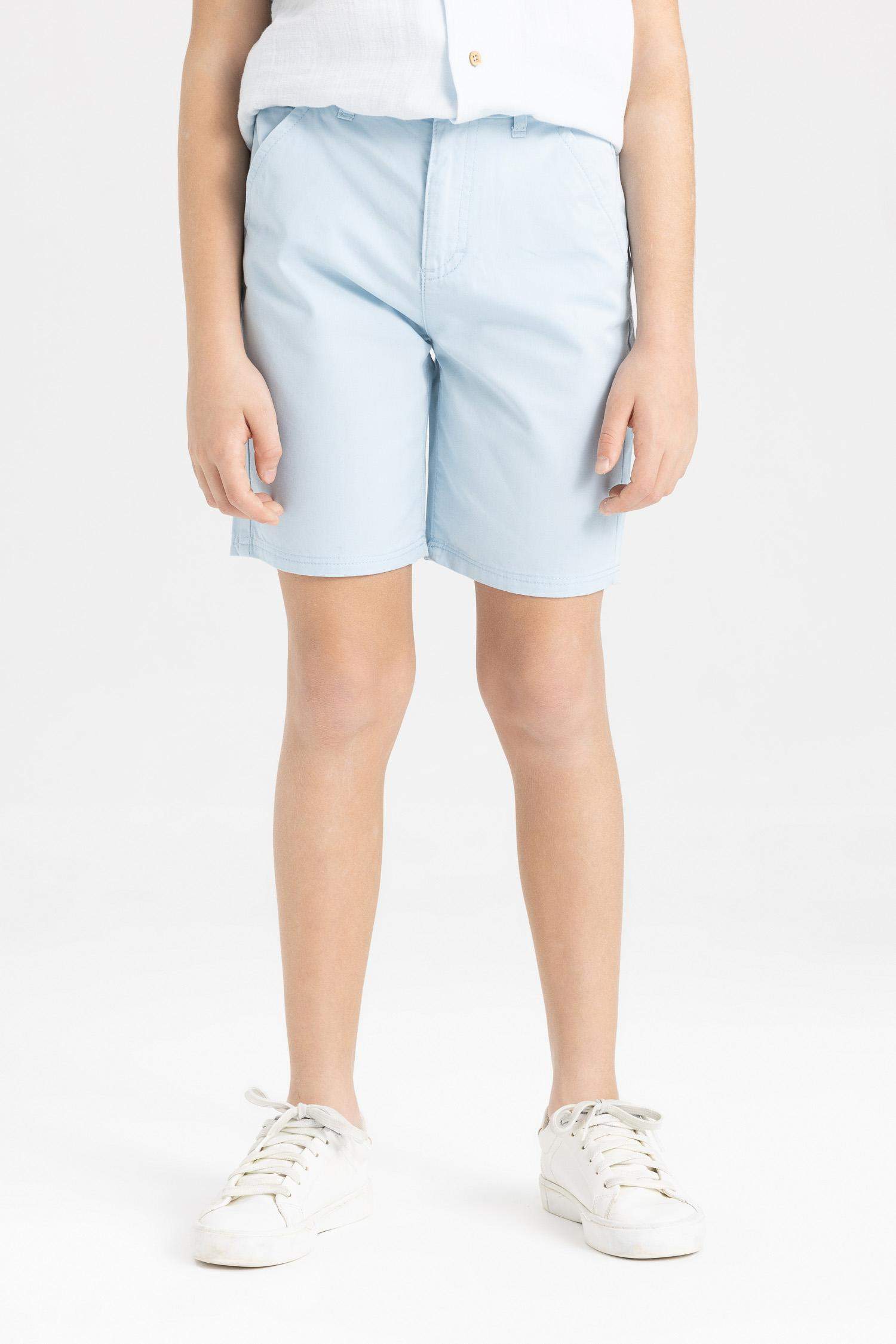 Short Gabardine coupe régulière