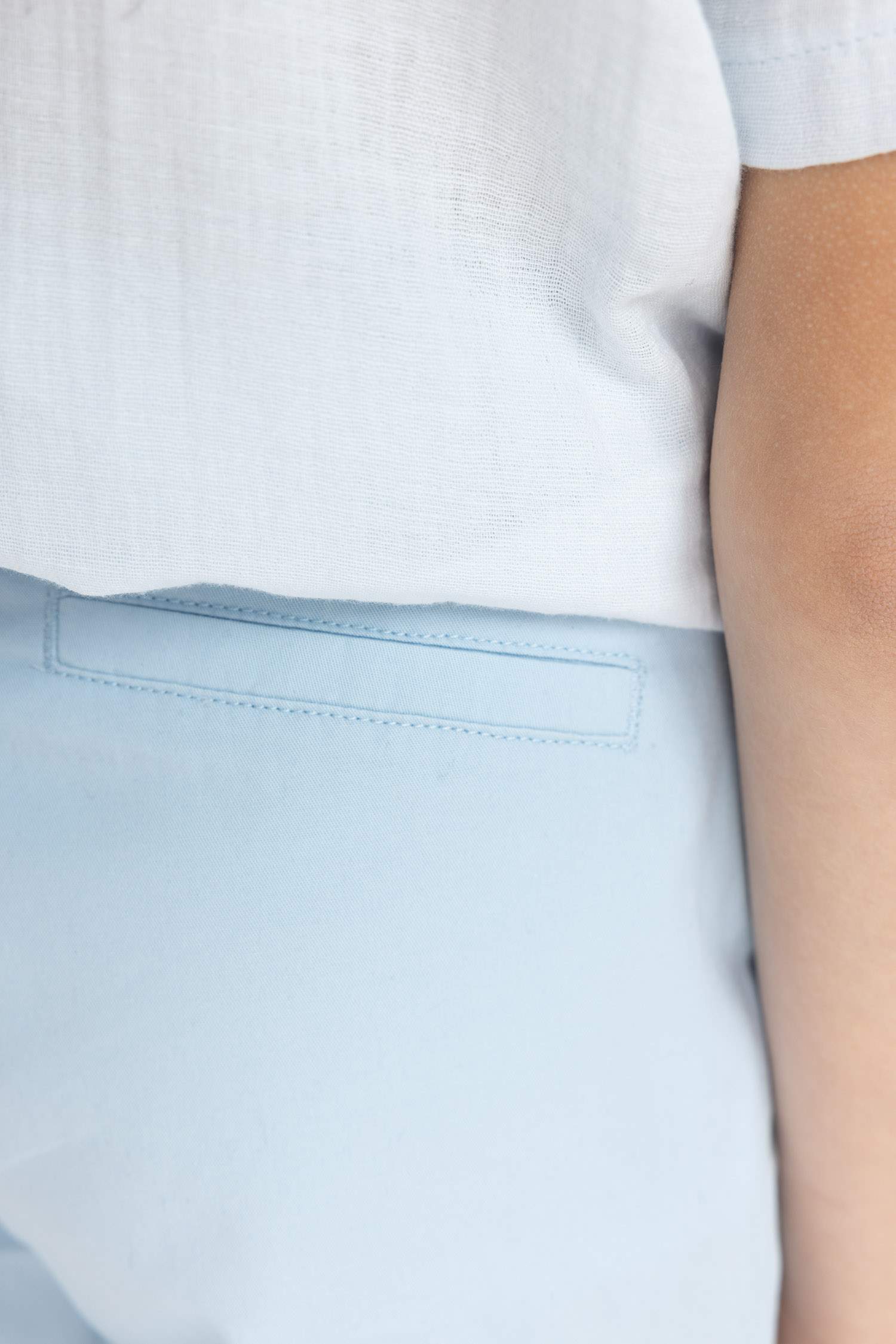 Short Gabardine coupe régulière