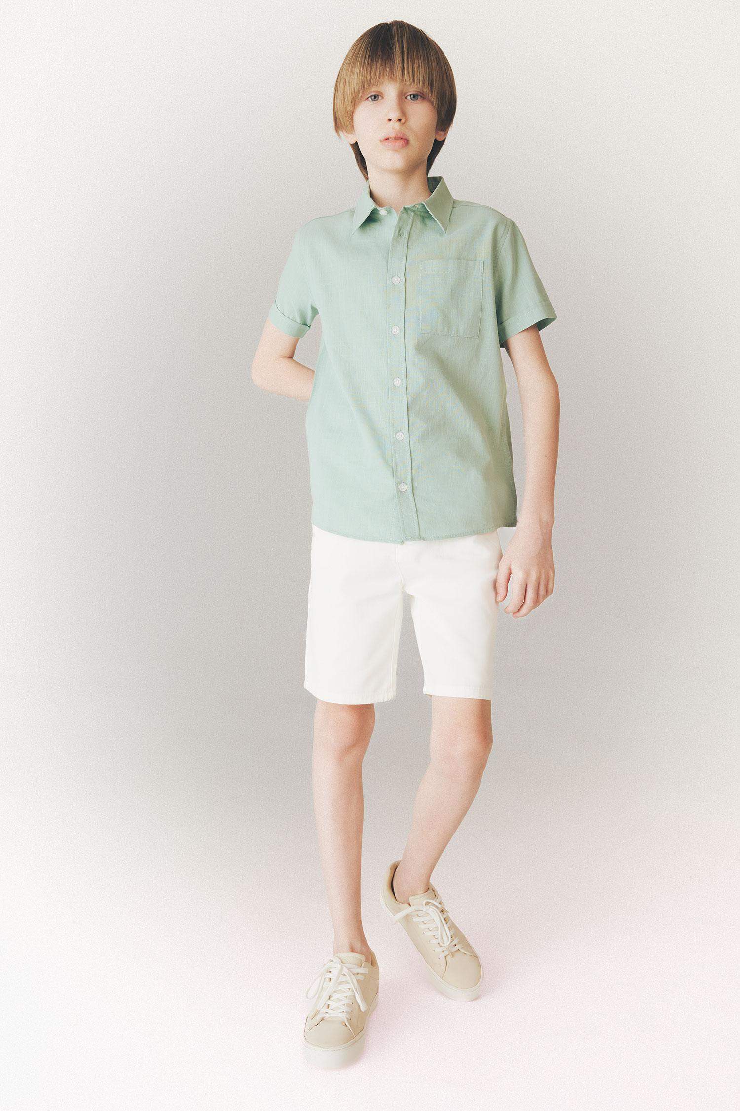 Boy Basic Gabardine Shorts