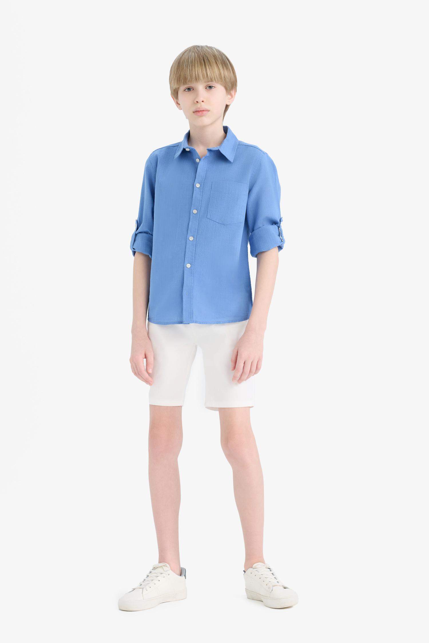 Boy Basic Gabardine Shorts