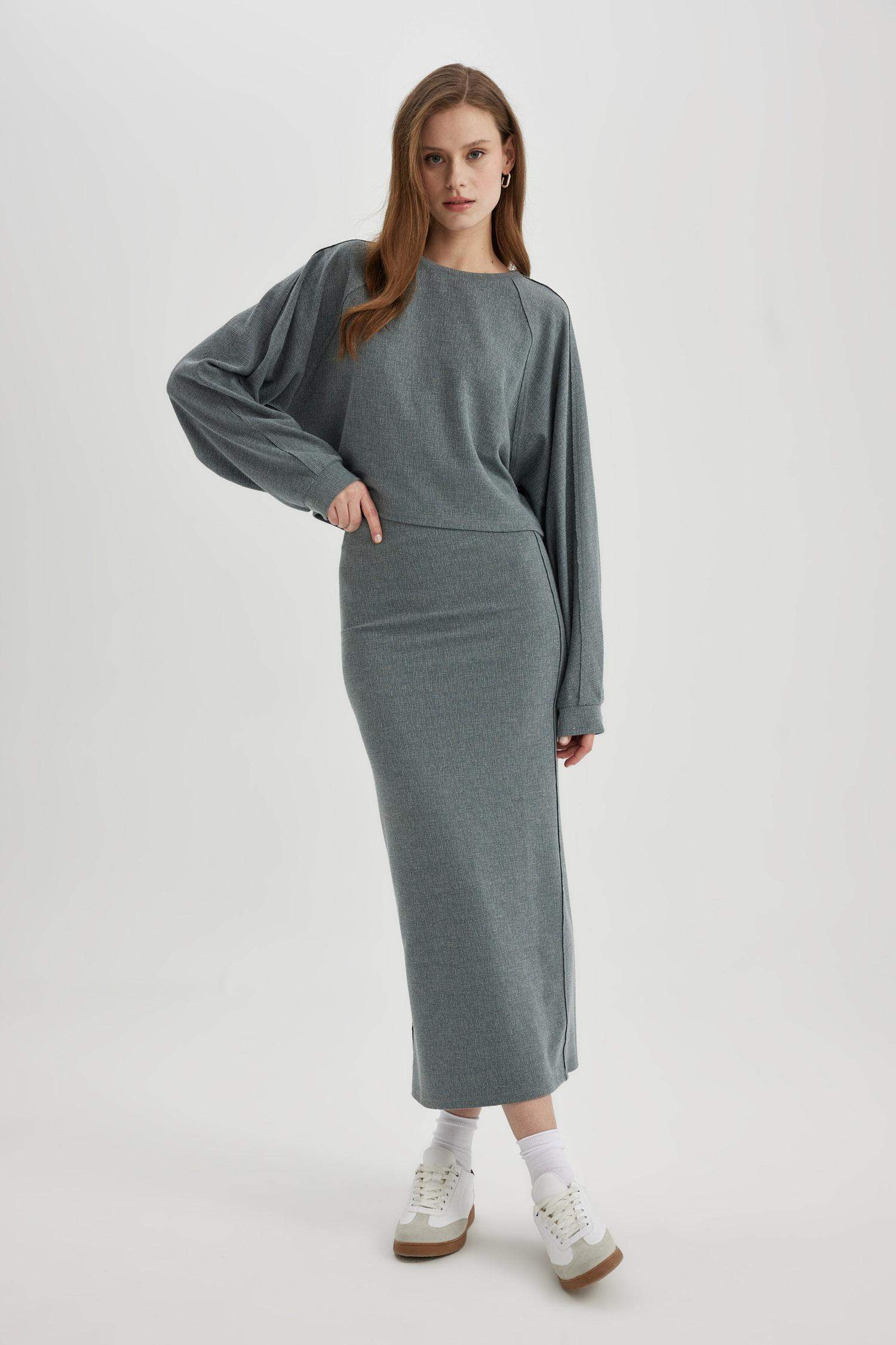 Normal Bel Bürümcük Midi Tüp Etek