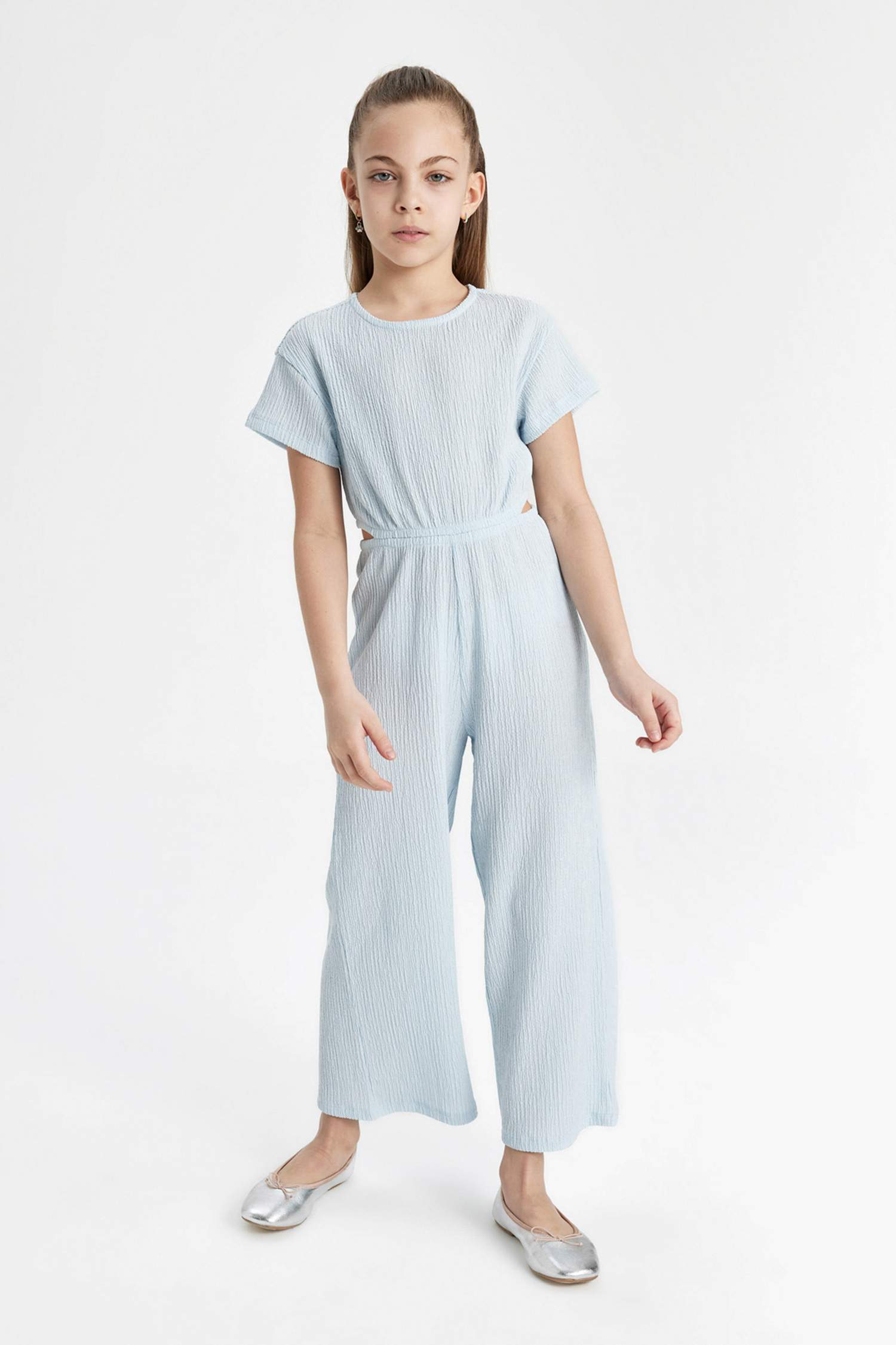 Short Sleeve Jumpsuit