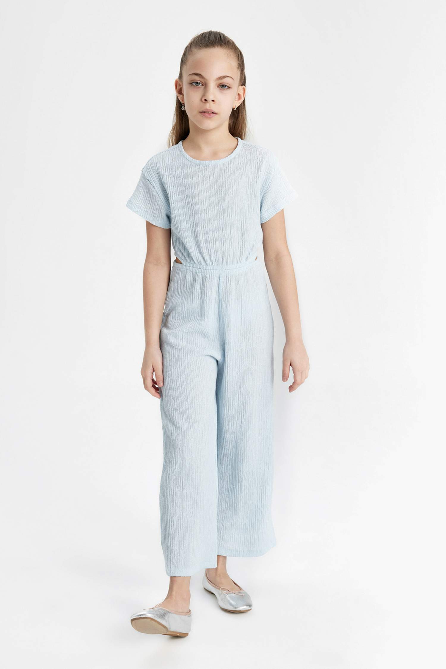 Short Sleeve Jumpsuit