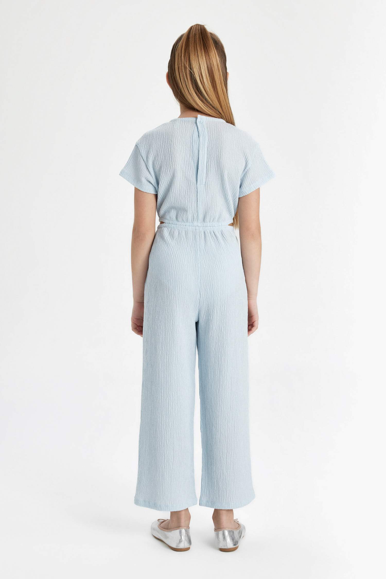 Short Sleeve Jumpsuit
