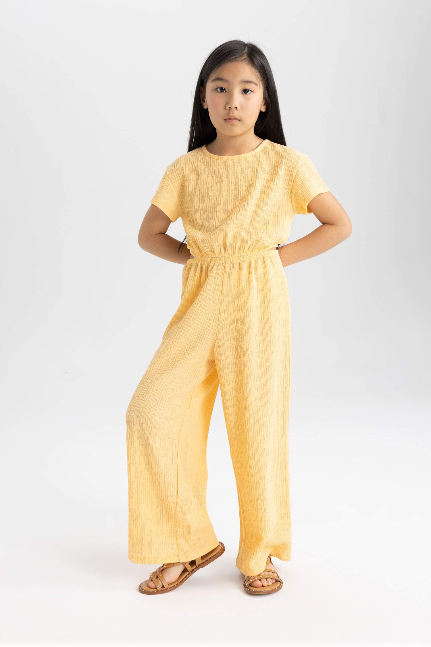 Short Sleeve Jumpsuit