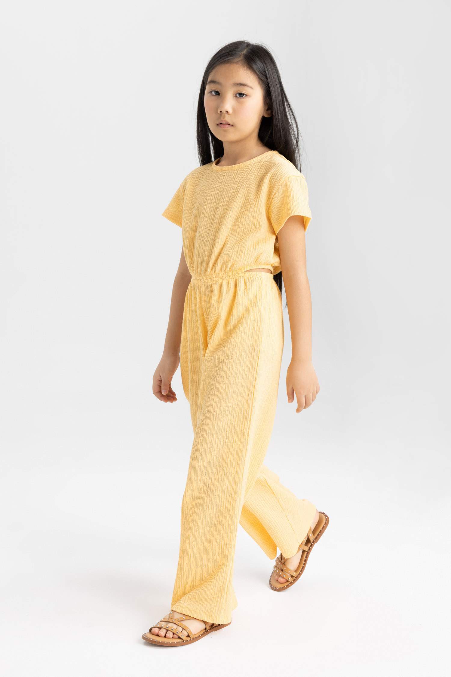 Short Sleeve Jumpsuit