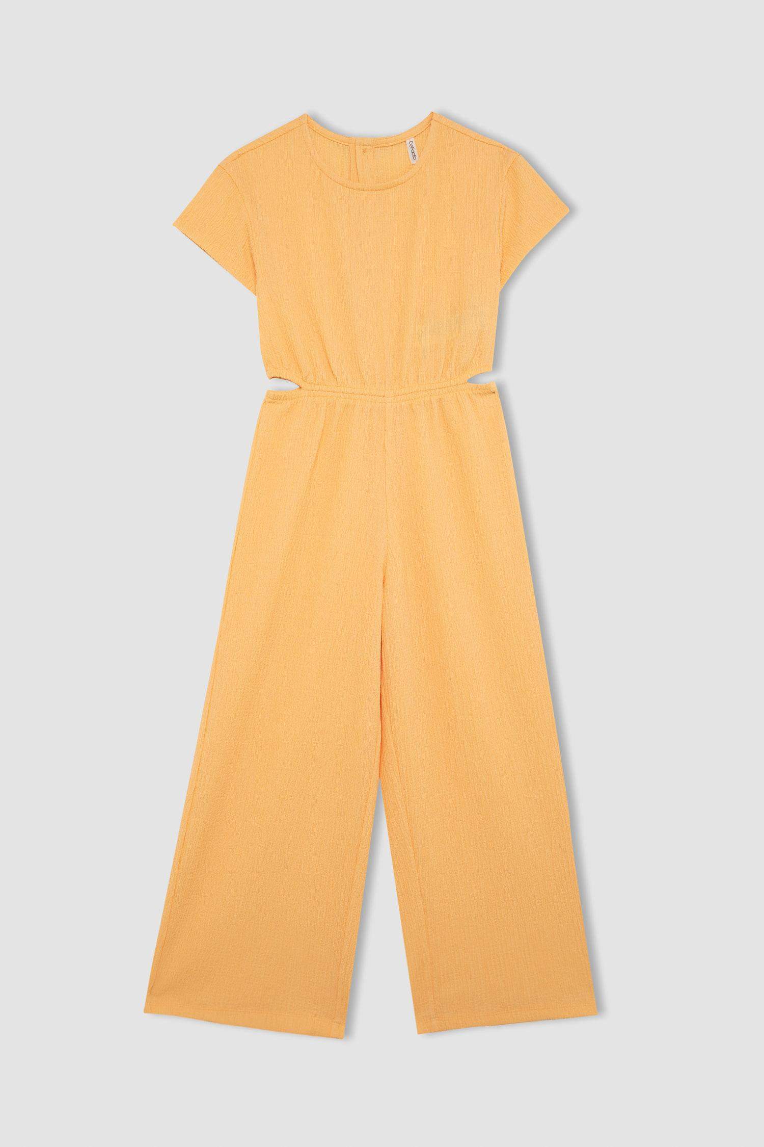 Short Sleeve Jumpsuit