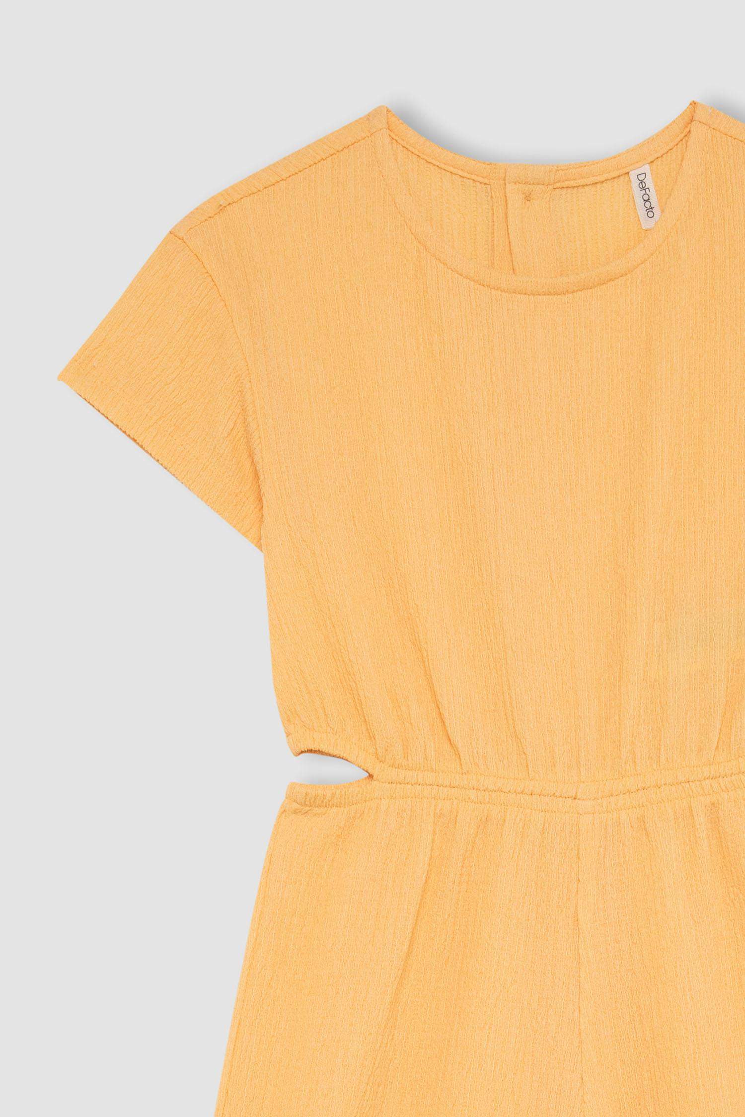 Short Sleeve Jumpsuit