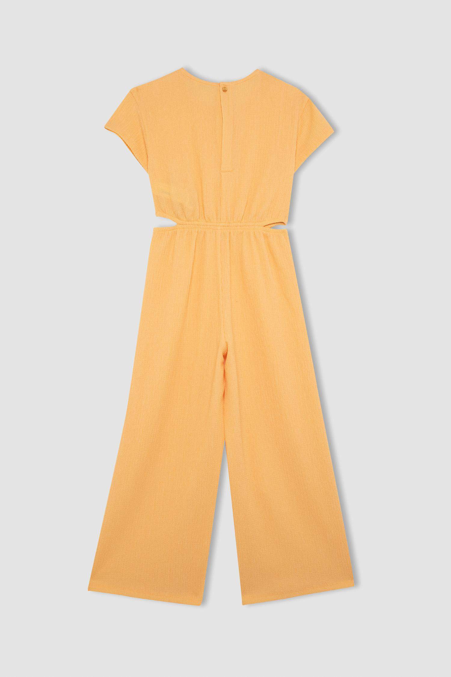 Short Sleeve Jumpsuit