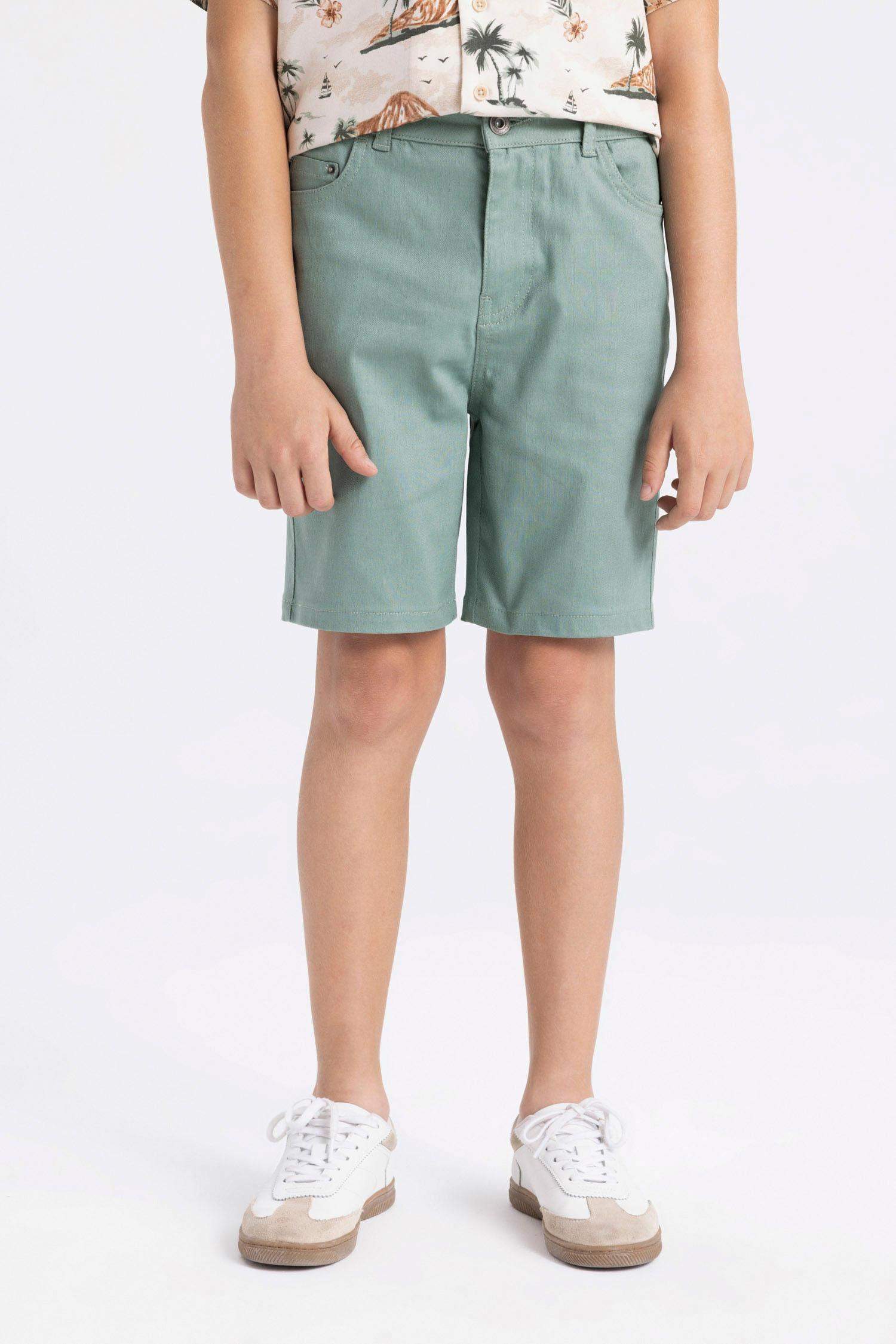 Boy Gabardine Shorts