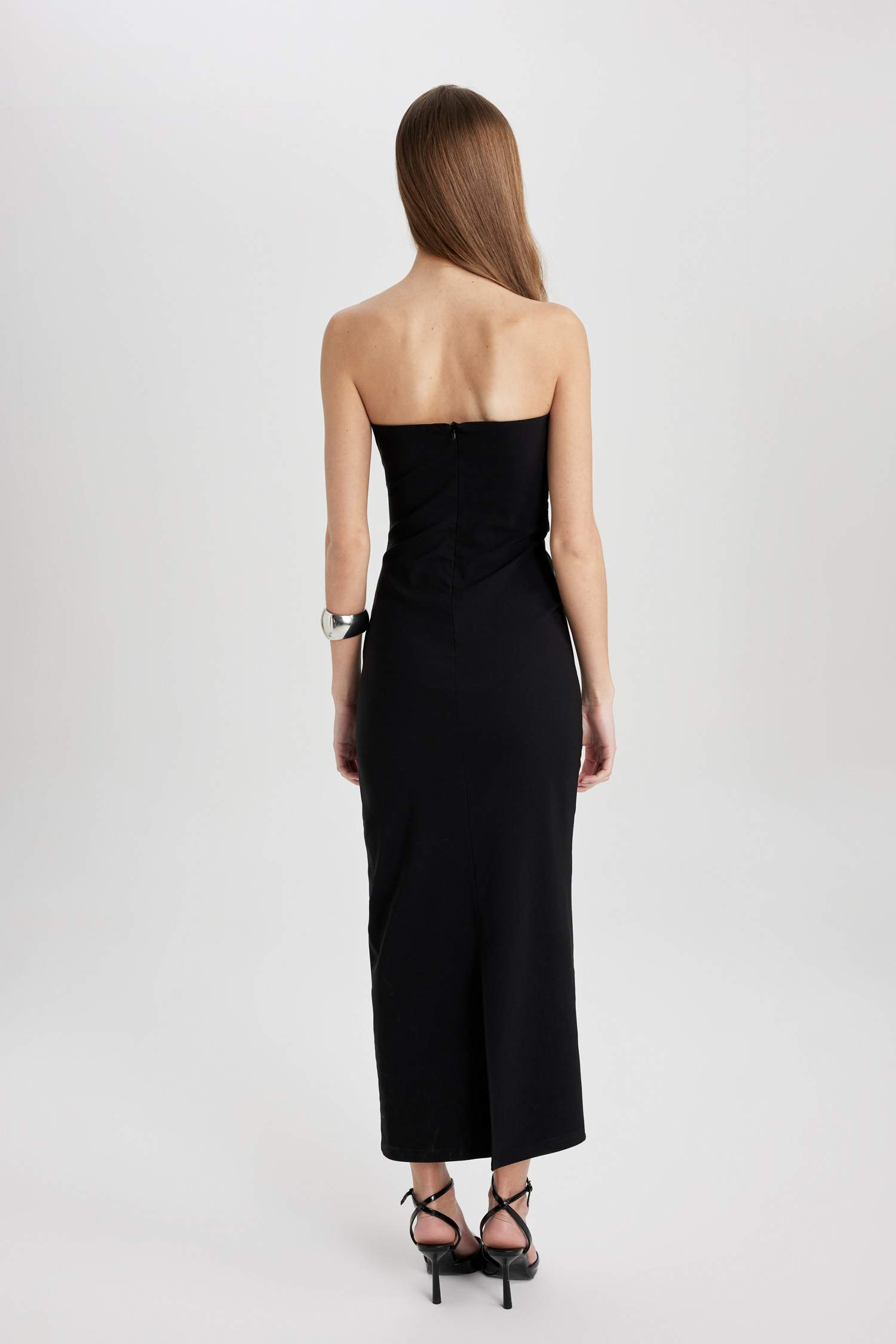 Bodycon Strapless Maxi Dress
