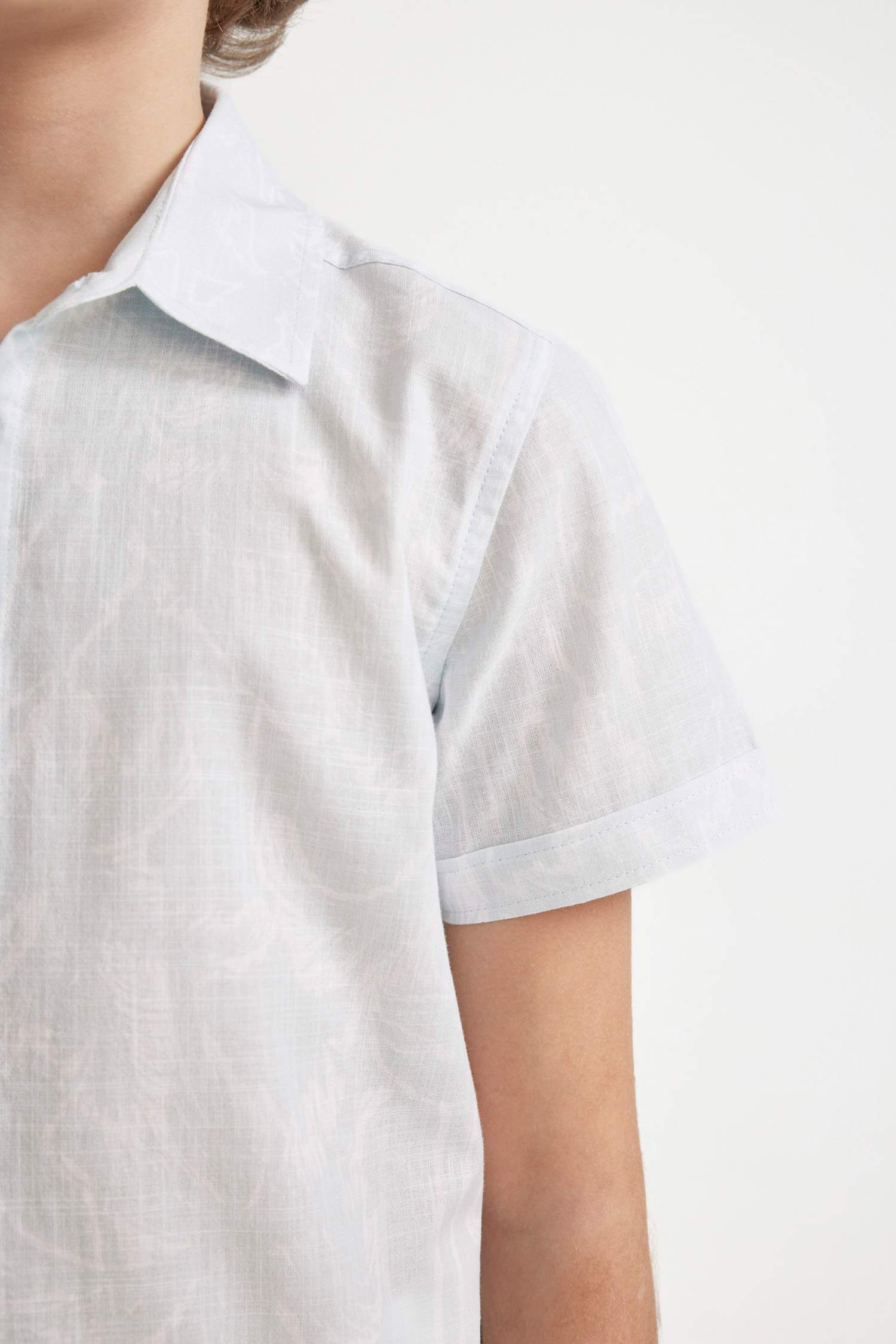 Boy Regular Fit Polo Neck Short Sleeve Shirt