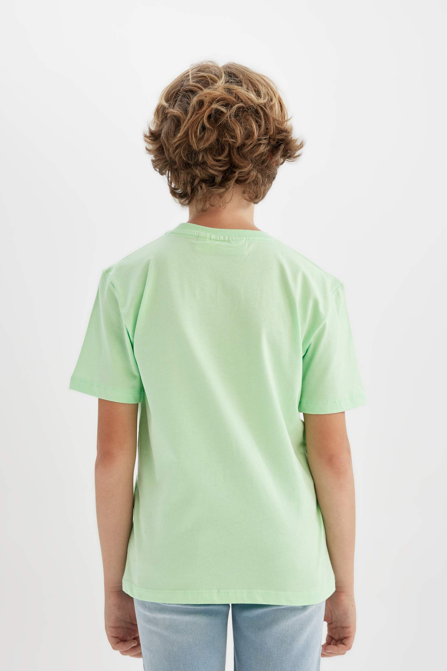 Ұлдарға Ninja Turtles дөңгелек жаға қысқа жеңді Қысқа жеңді футболка