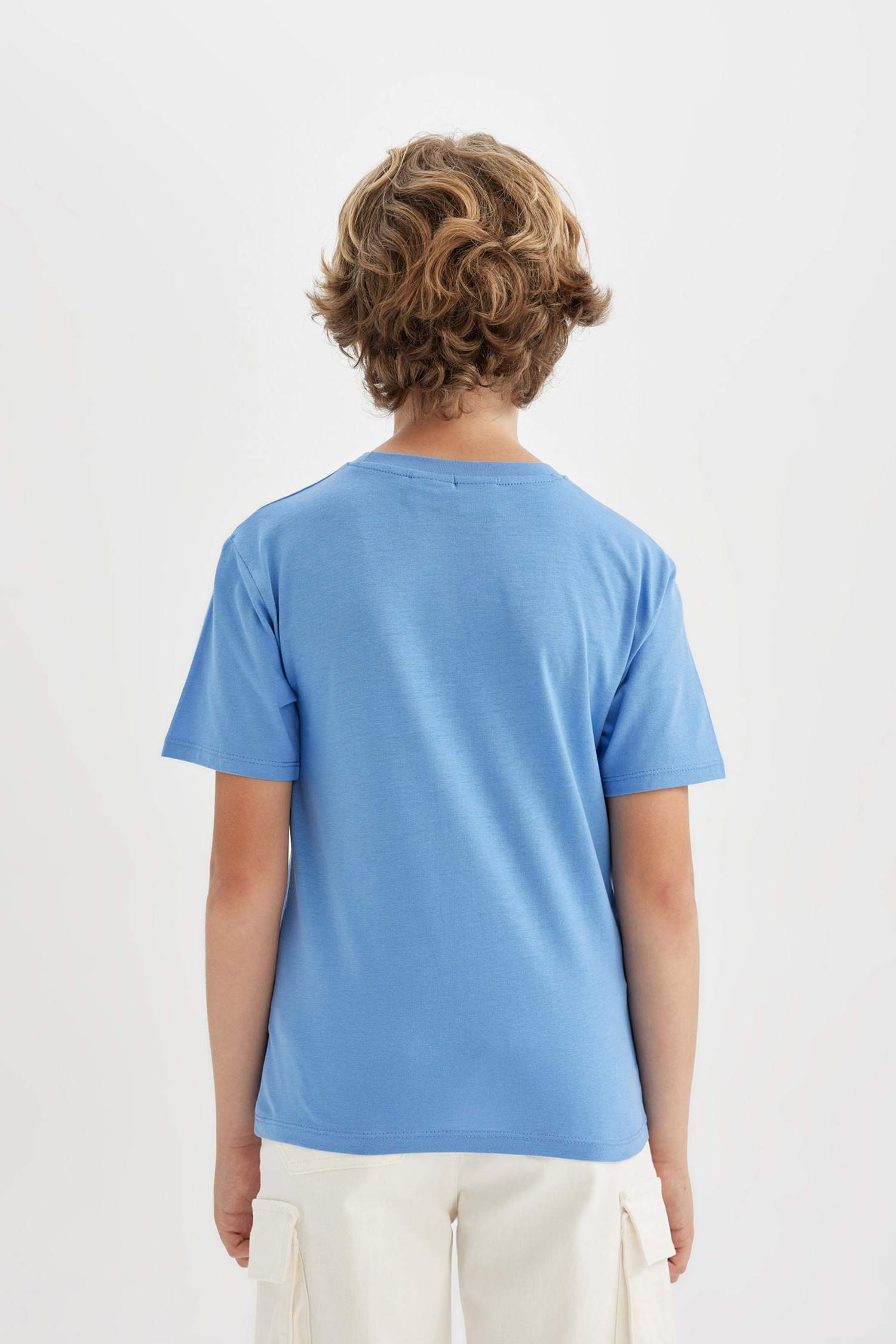 Marvel Avengers Bisiklet Yaka Kısa Kollu Tişört Erkek Çocuk