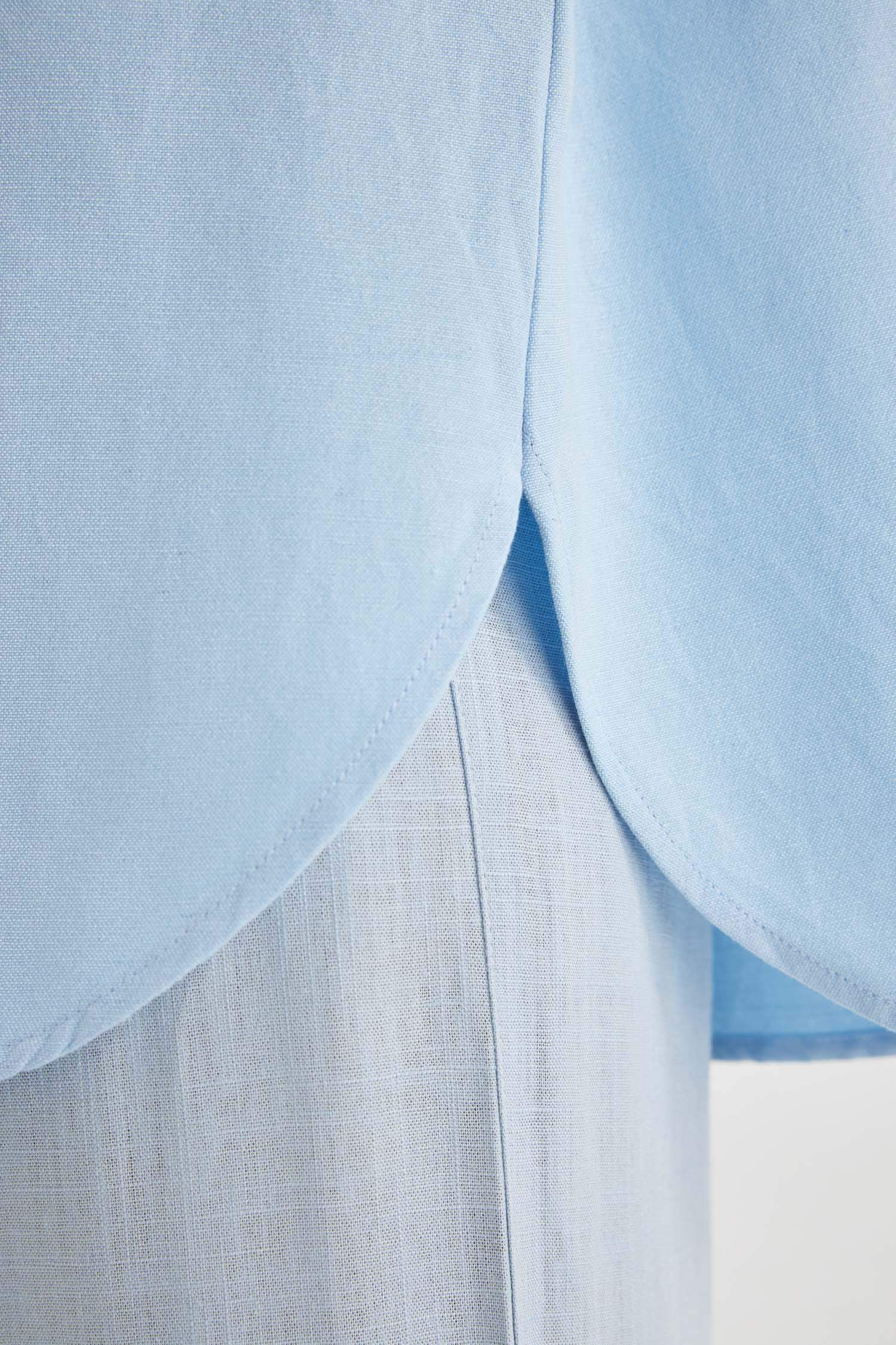 Relax Fit linen Long Sleeve Tunic