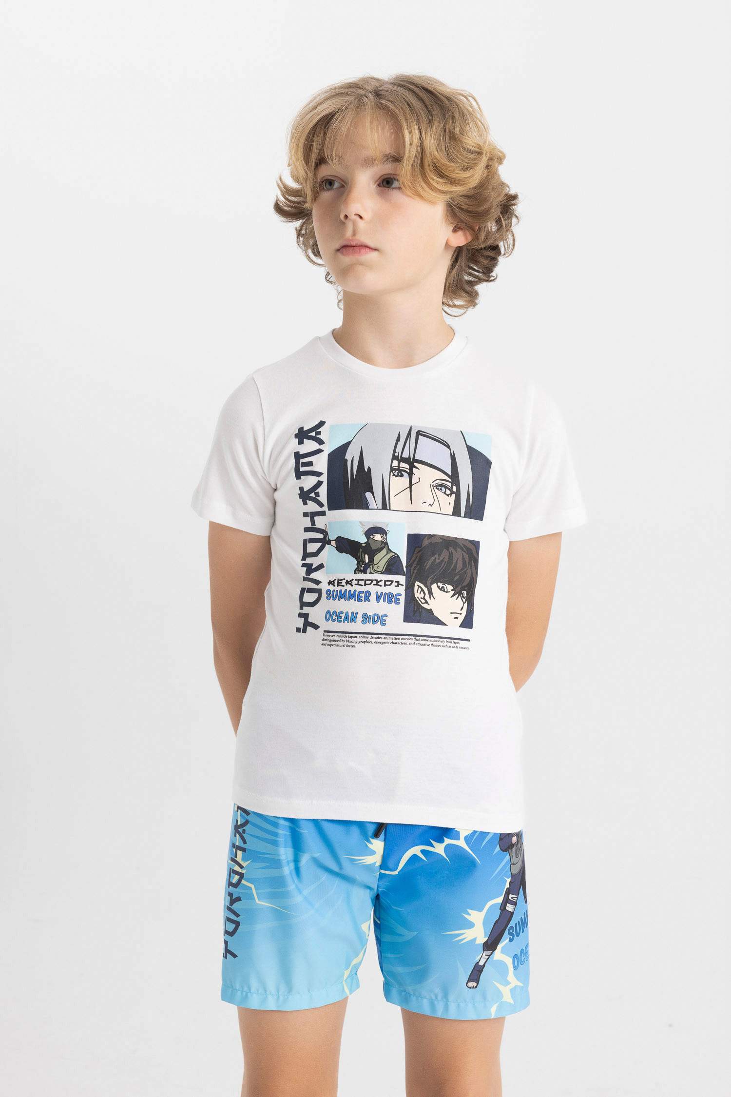 سيت ولادي شورت وتيشيرت - قطعتين