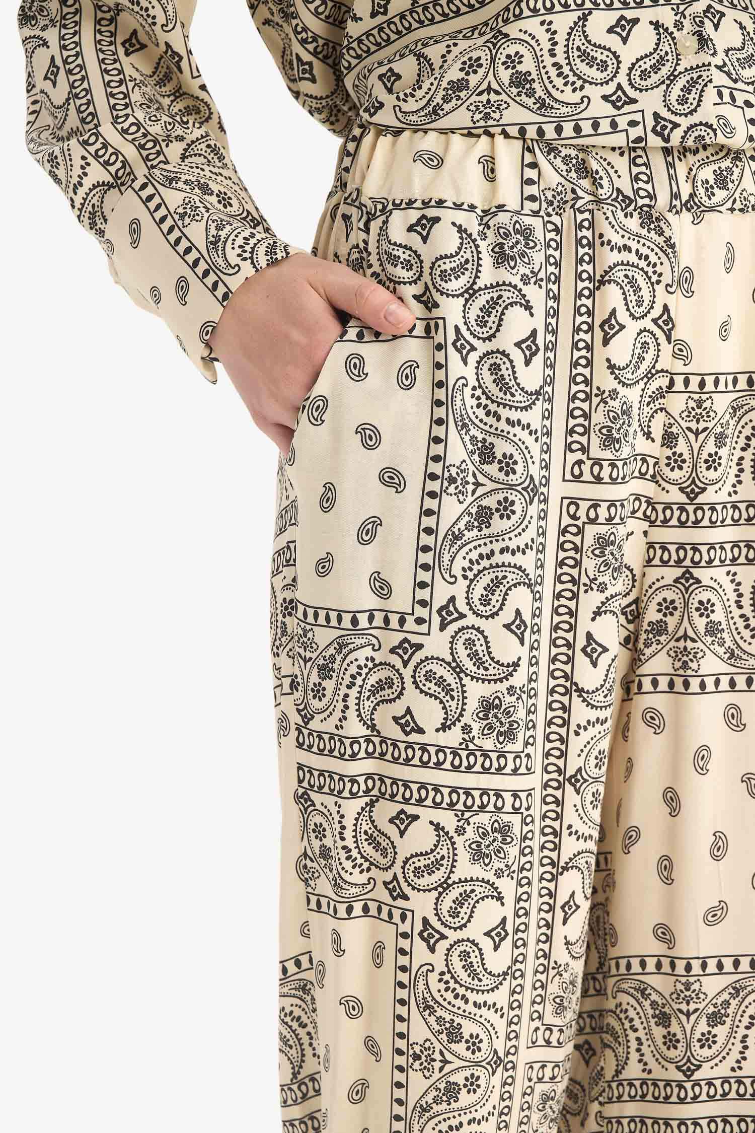 لبس بحر مطبوع فيسكوز قصة عادية من Fall in Love