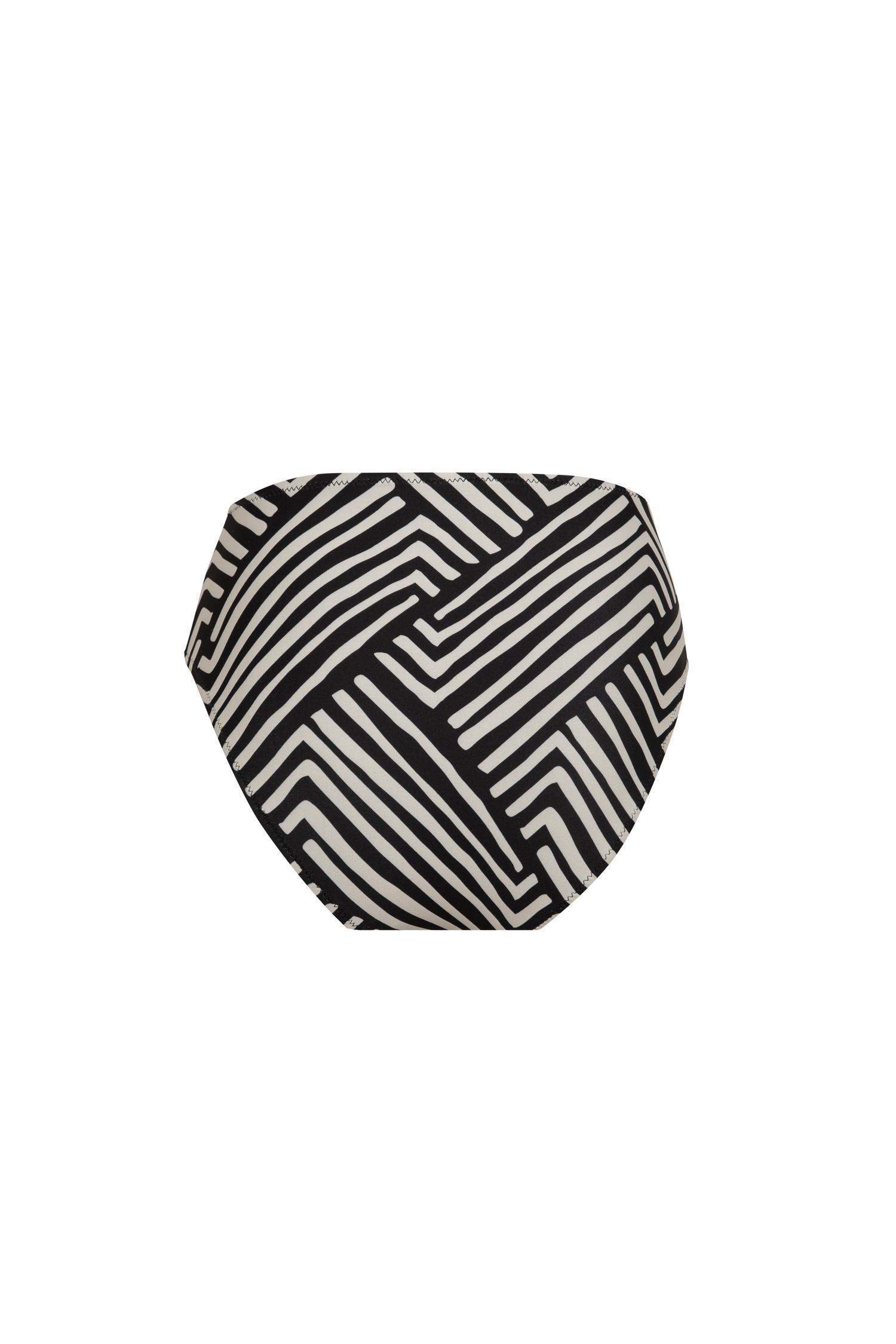 Fall in Love Regular Fit Striped Bikini Bottom