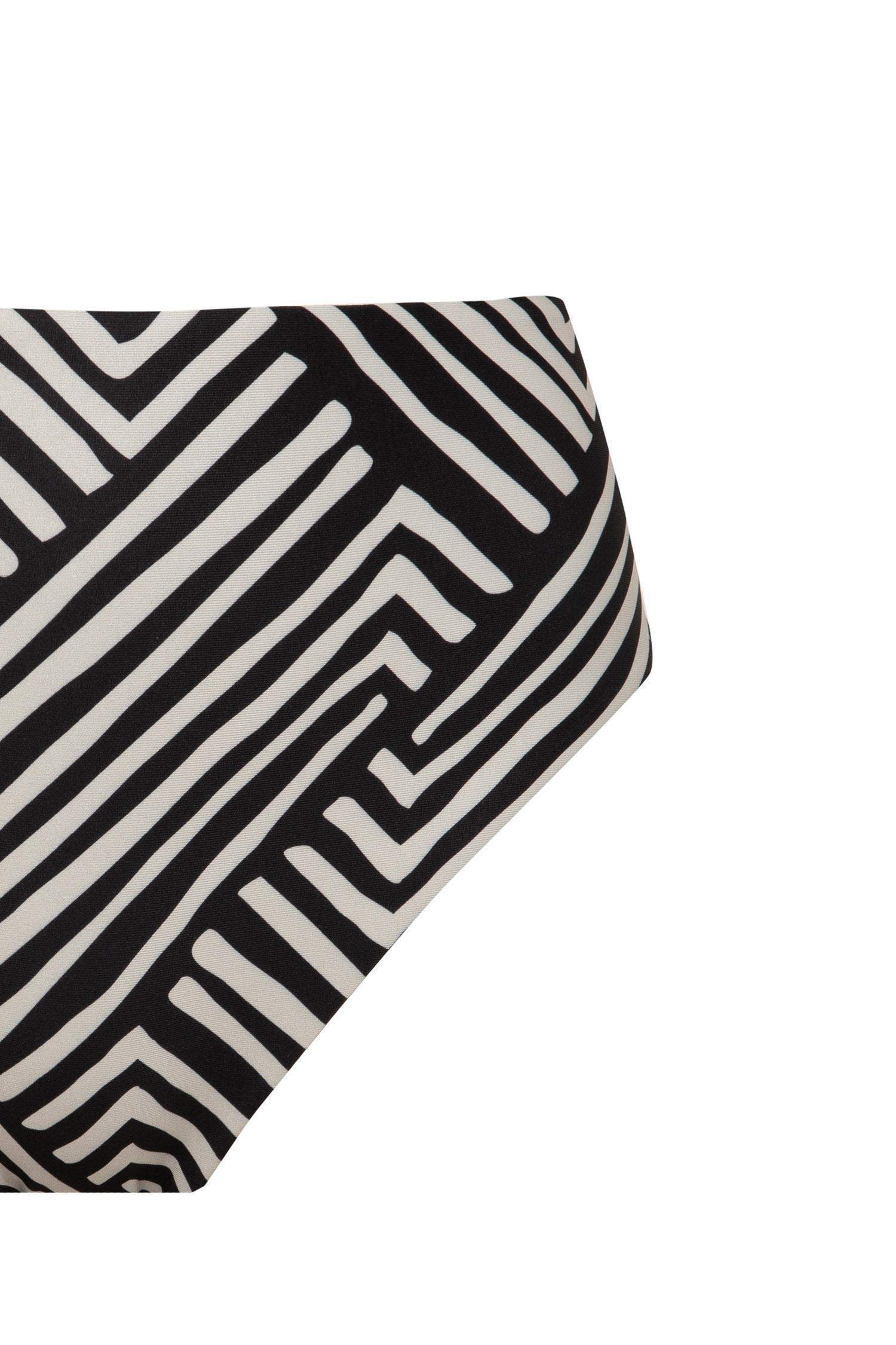 Fall in Love Regular Fit Striped Bikini Bottom