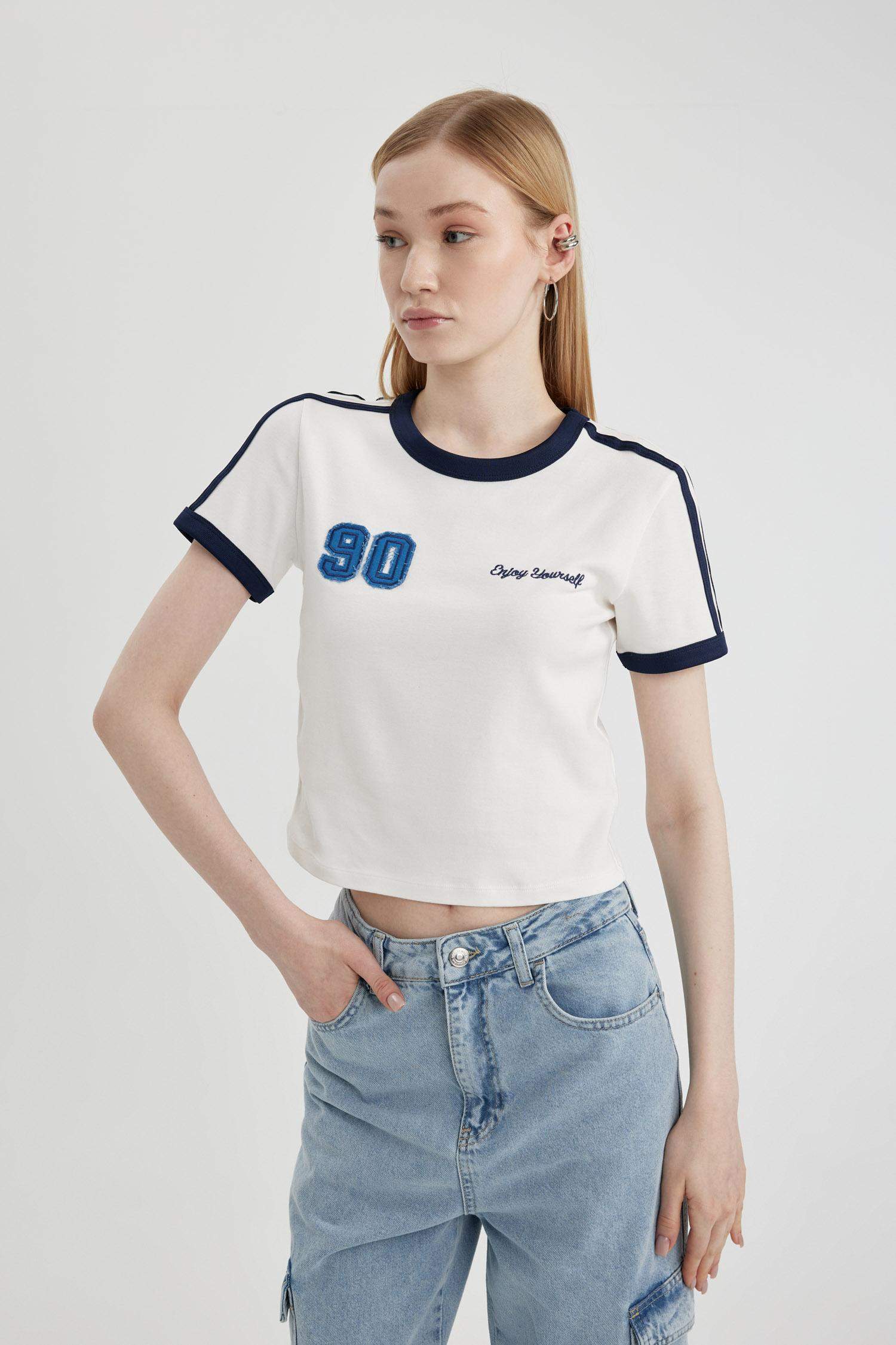 Coool Fitted Modal Kısa Kollu Tişört