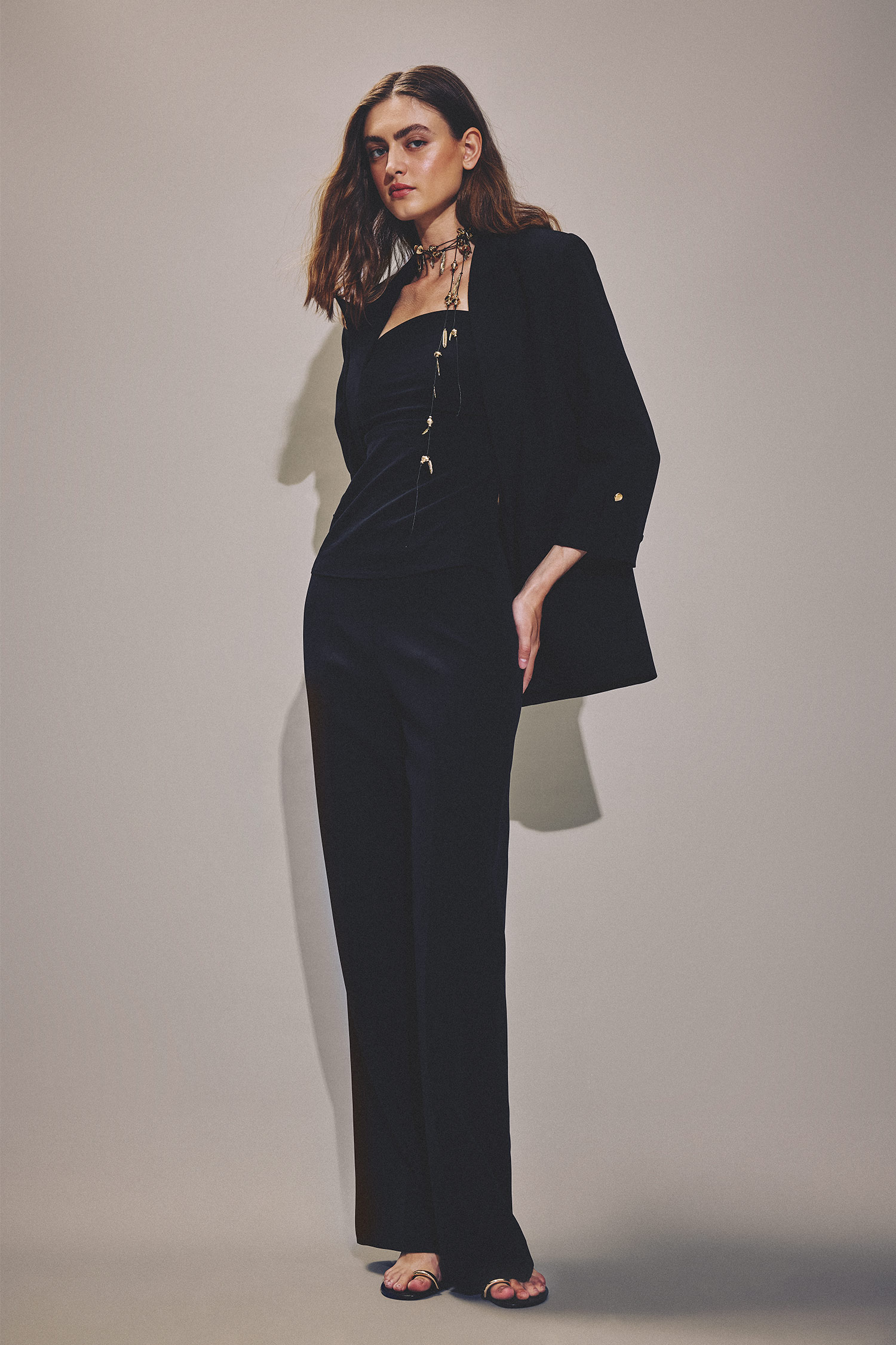 DeFacto Oversize Basic Blazer Ceket görsel 2