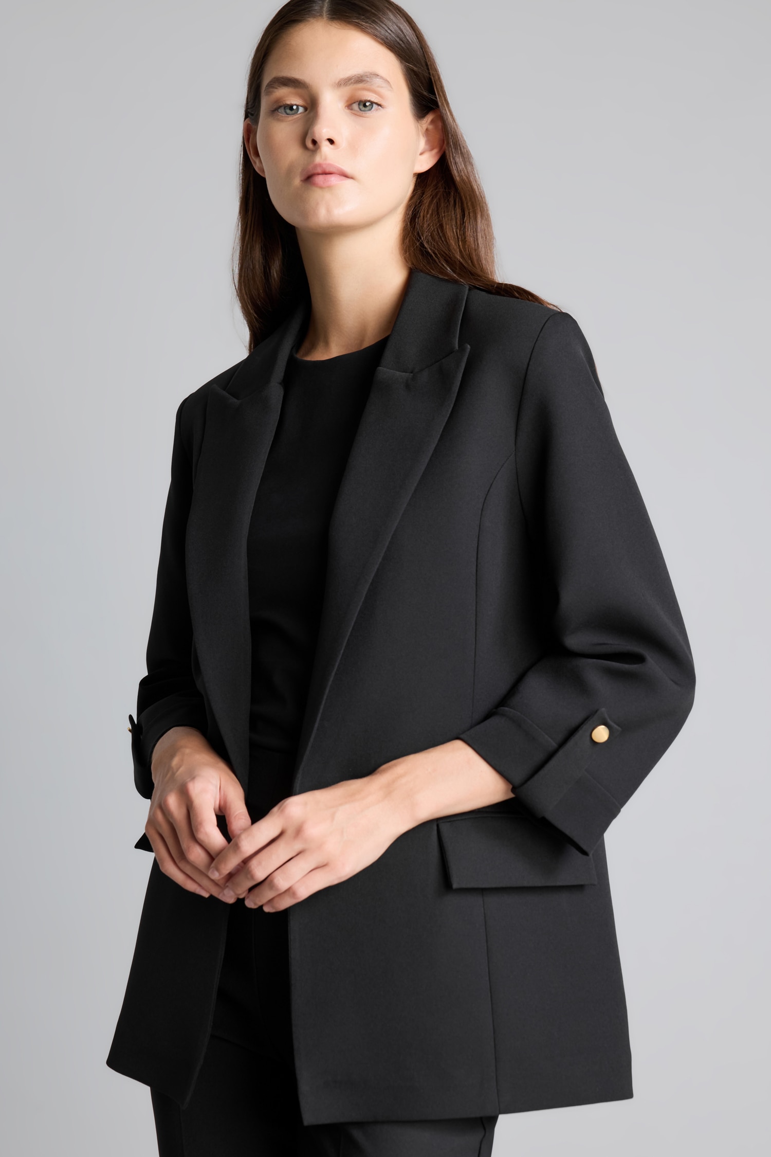 DeFacto Oversize Basic Blazer Ceket görsel 4