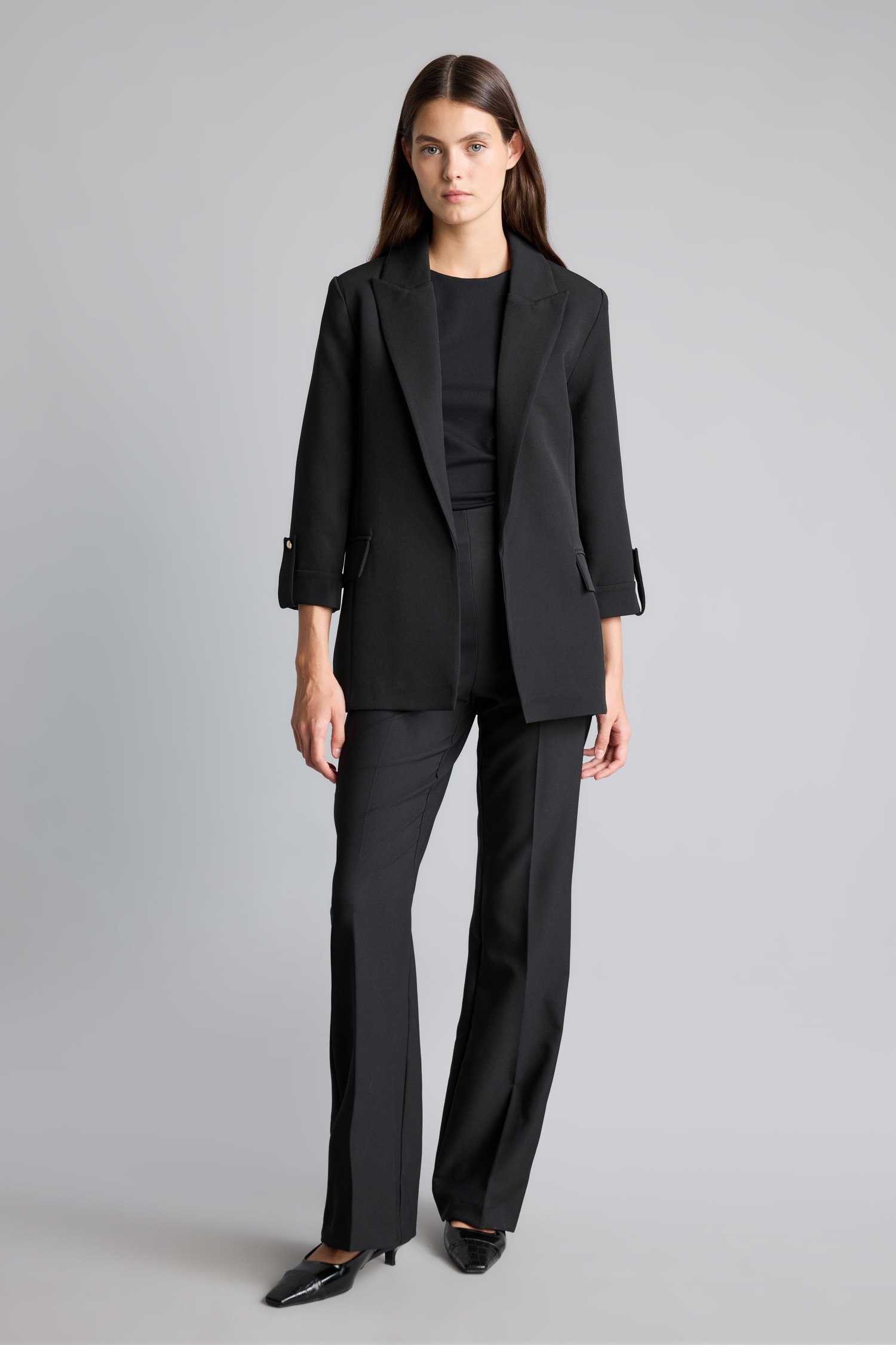 DeFacto Oversize Basic Blazer Ceket görsel 5
