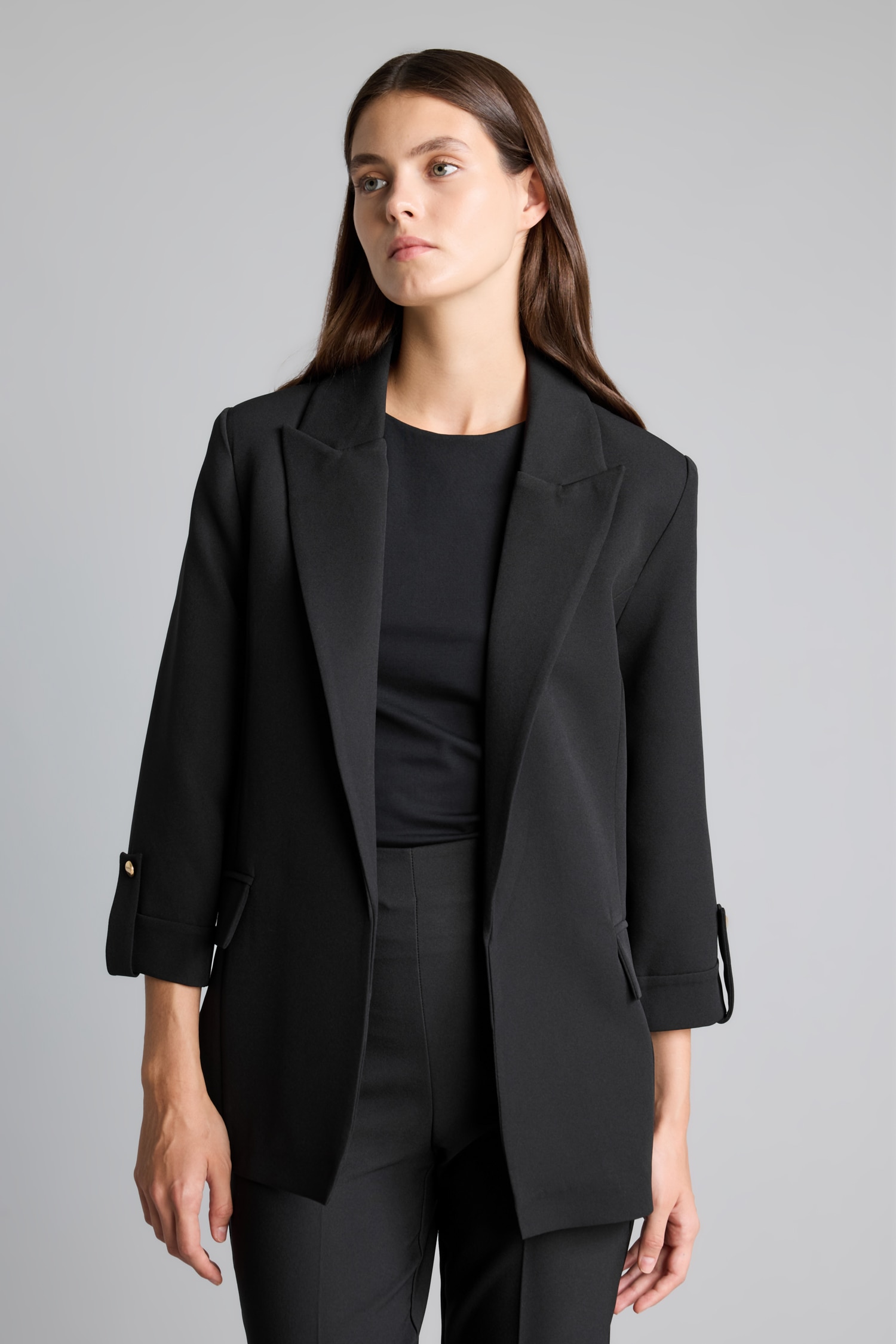 DeFacto Oversize Basic Blazer Ceket görsel 6