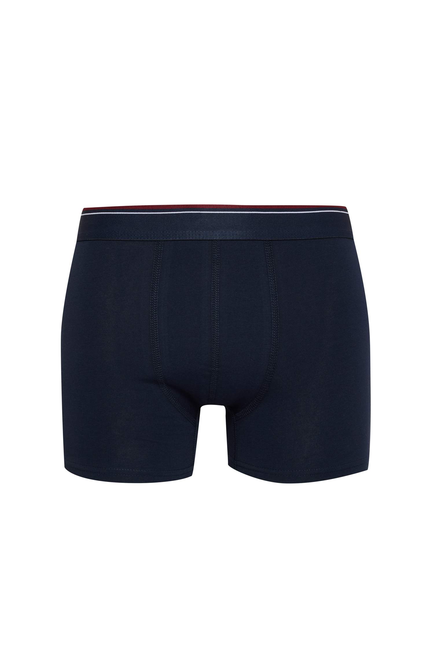 Regular Fit Baskılı 3'lü Boxer