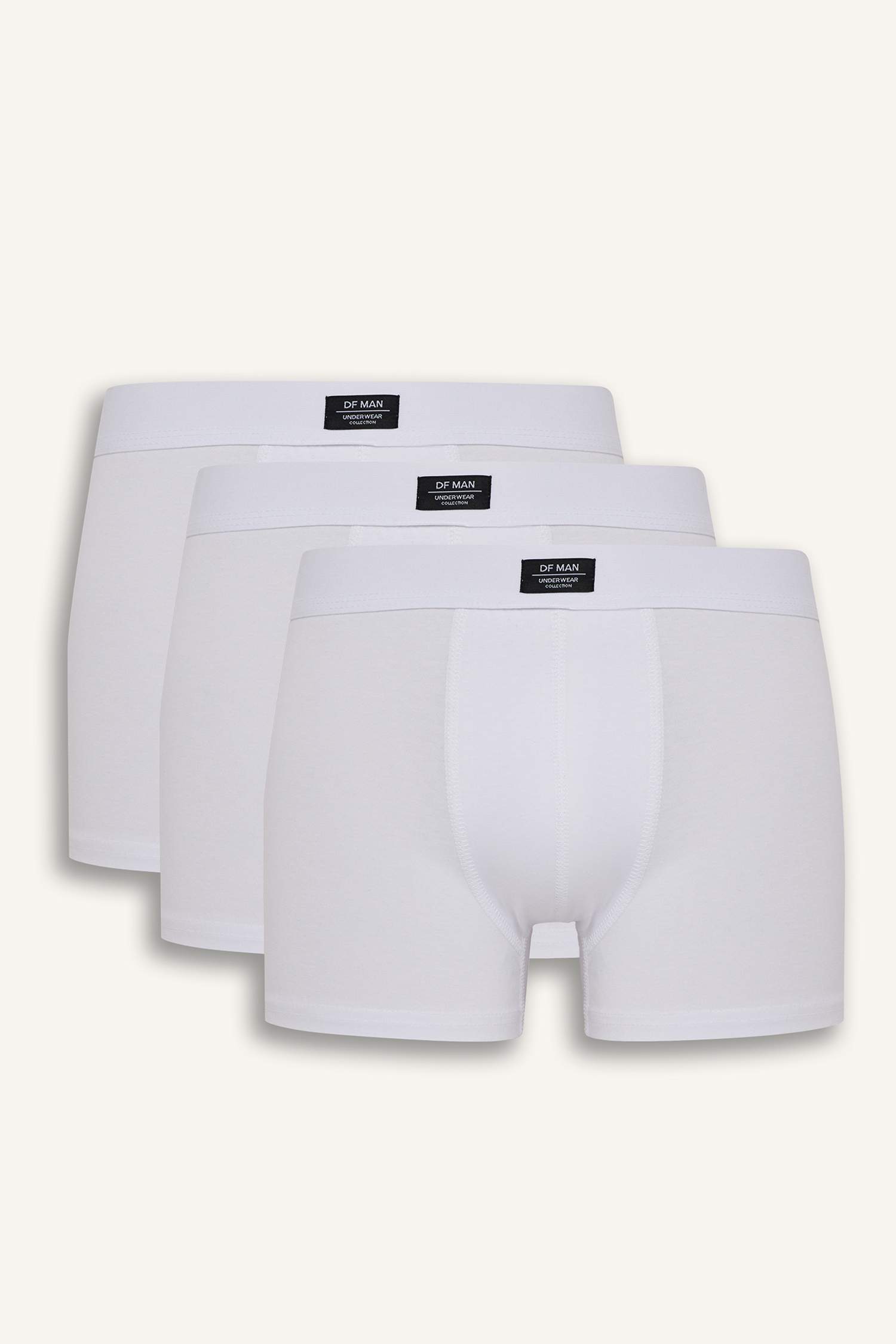 Regular Fit 3'lü Boxer