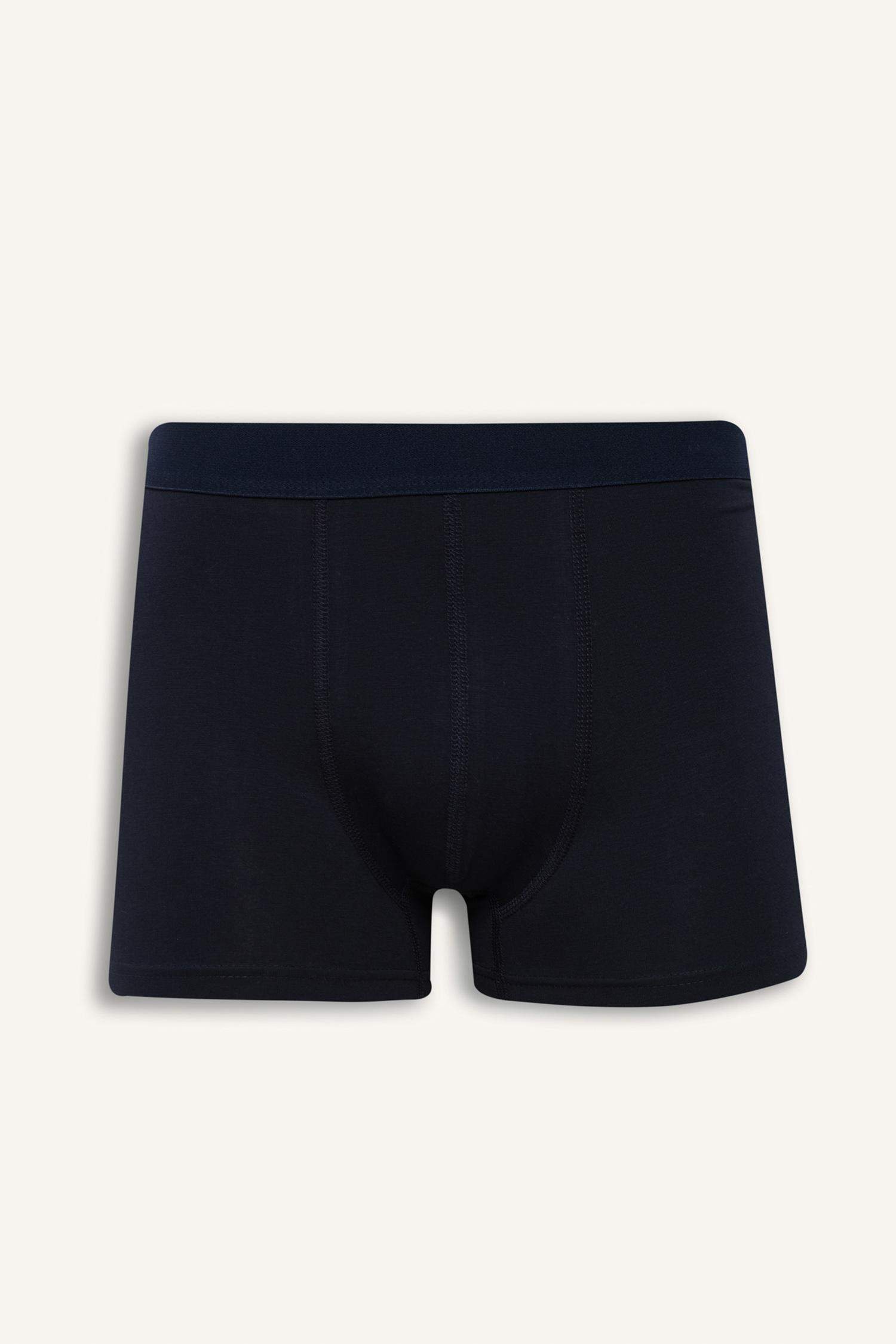 Regular Fit Desenli 3'lü Boxer