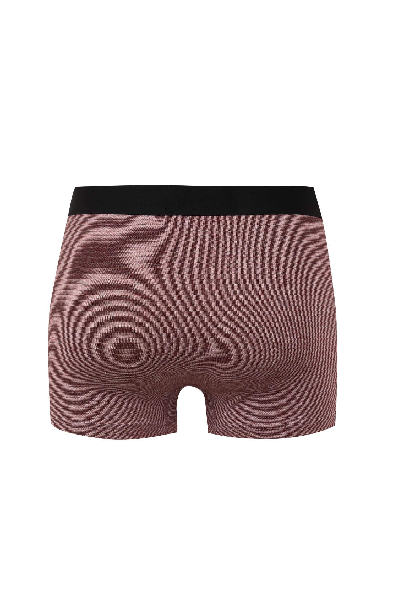 Regular Fit Çizgili 3'lü Boxer