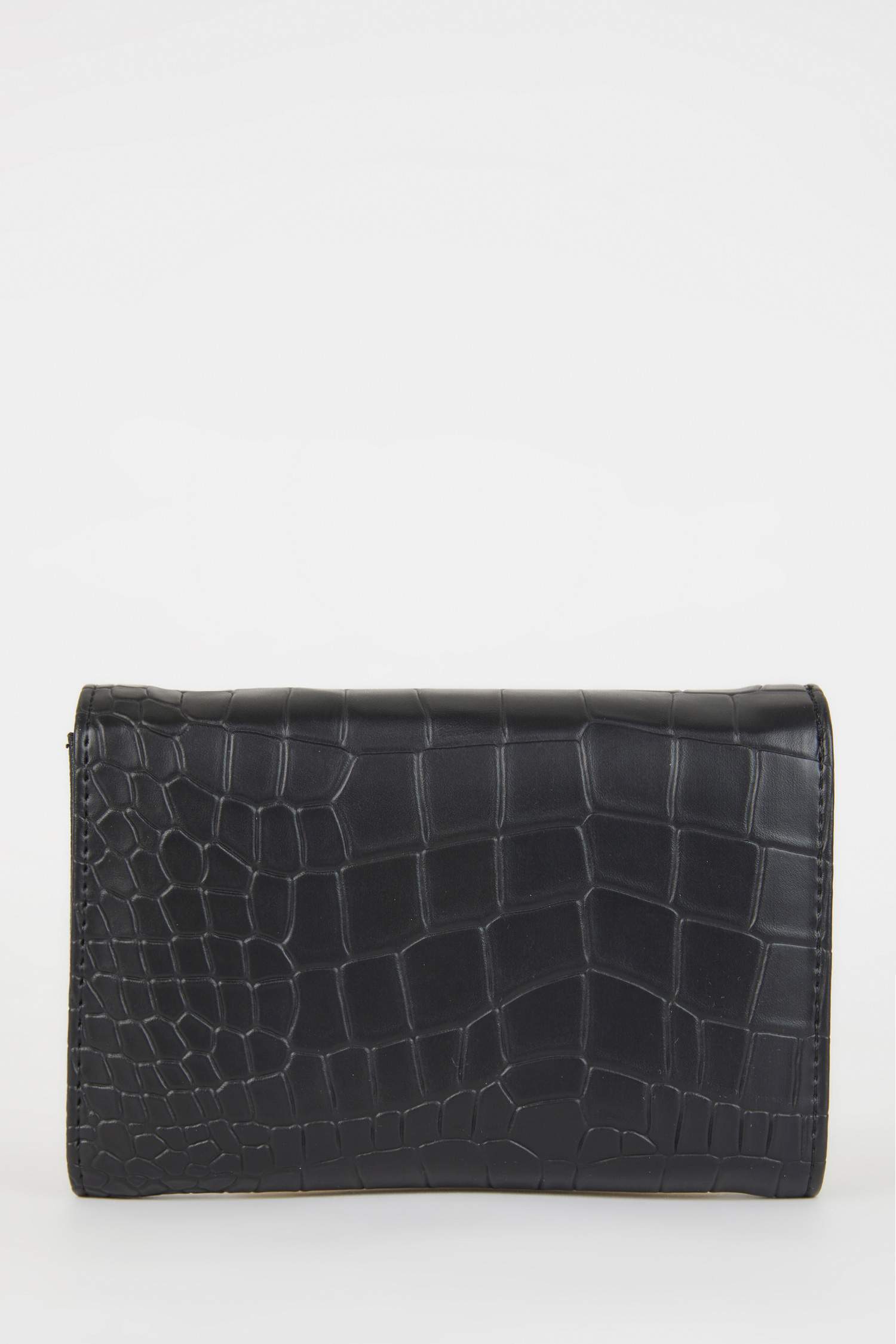 Kadın Kroko Desenli Suni Deri Cüzdan