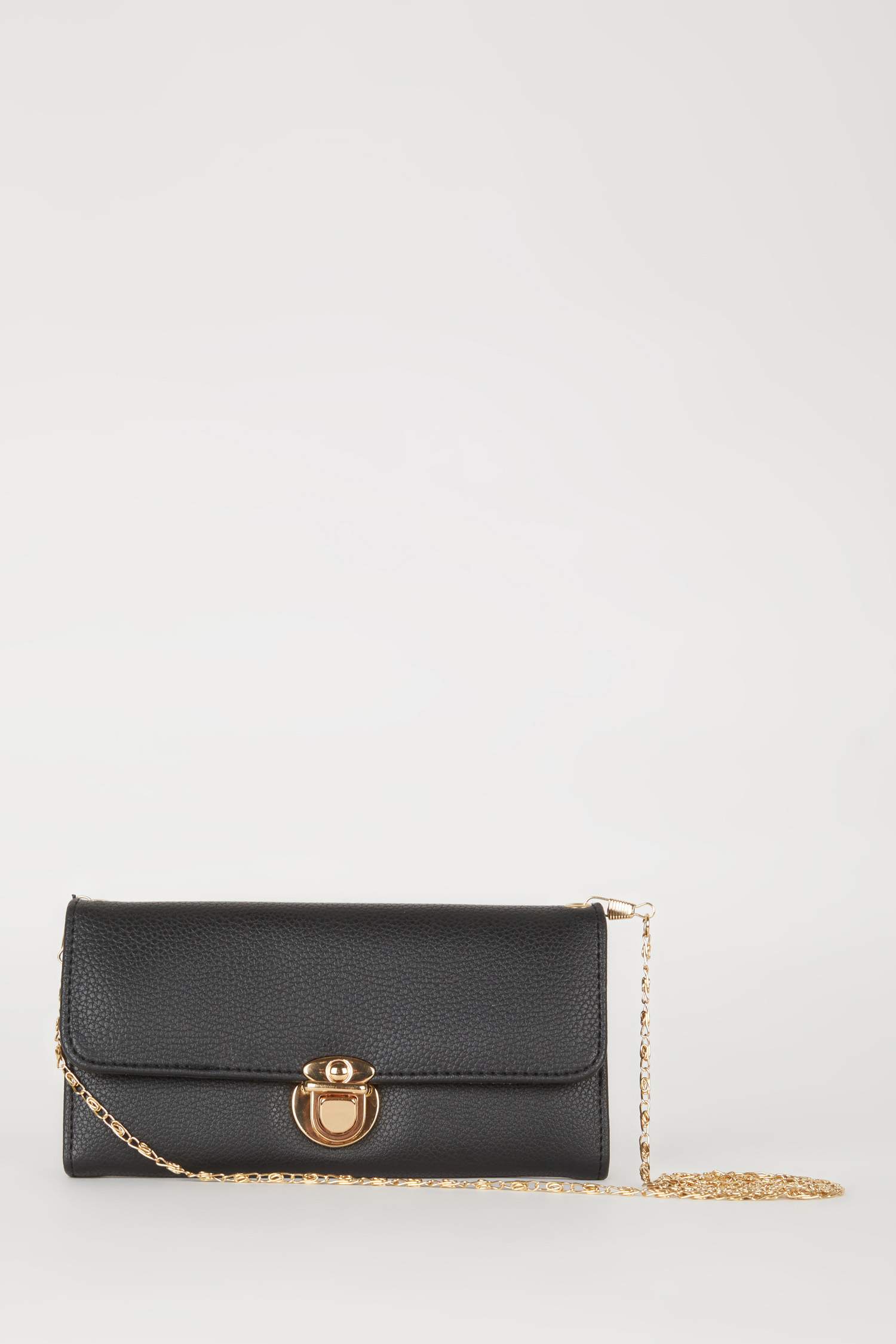 Kadın Zincir Askılı Suni Deri Cüzdan