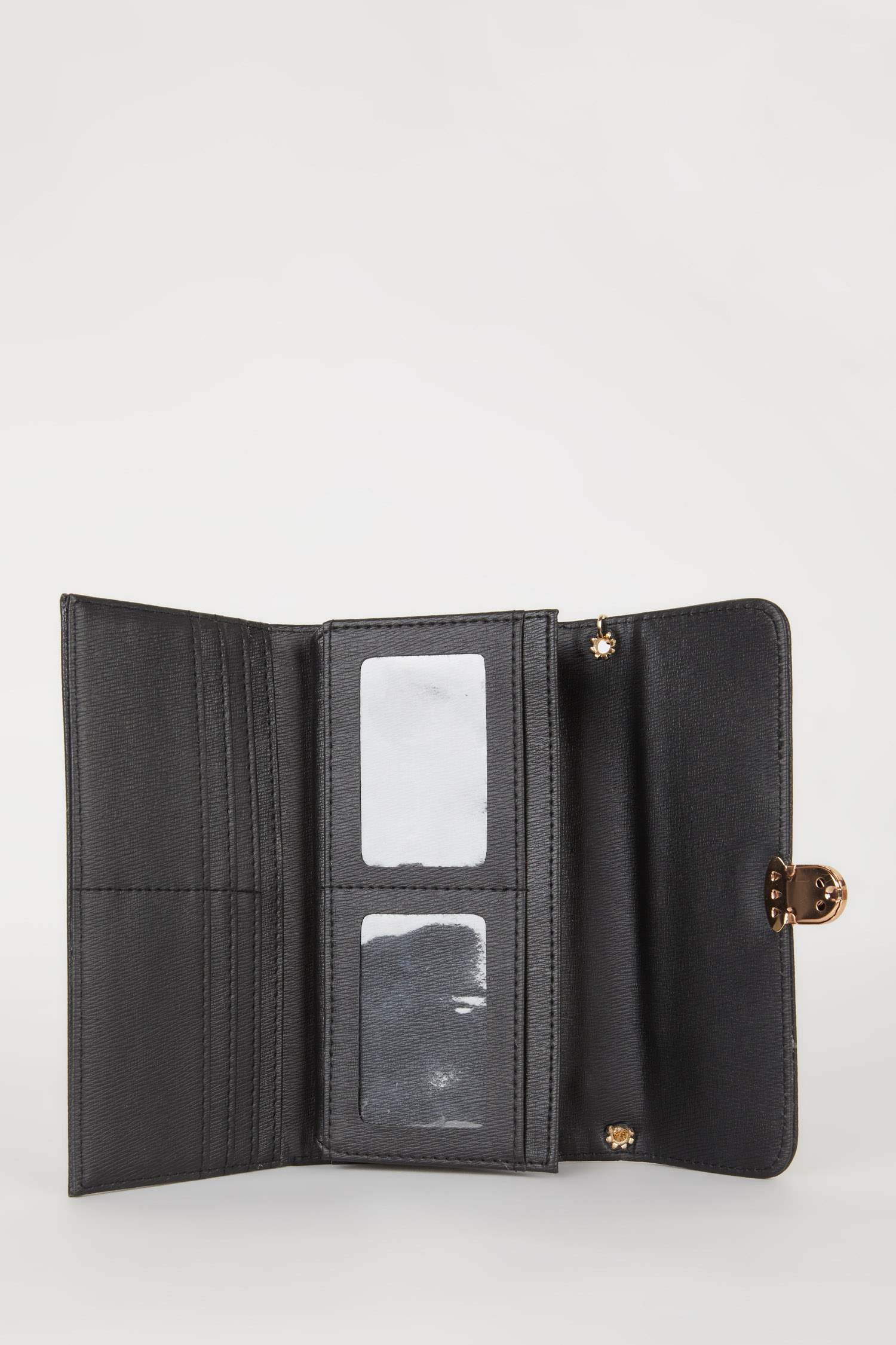 Kadın Zincir Askılı Suni Deri Cüzdan