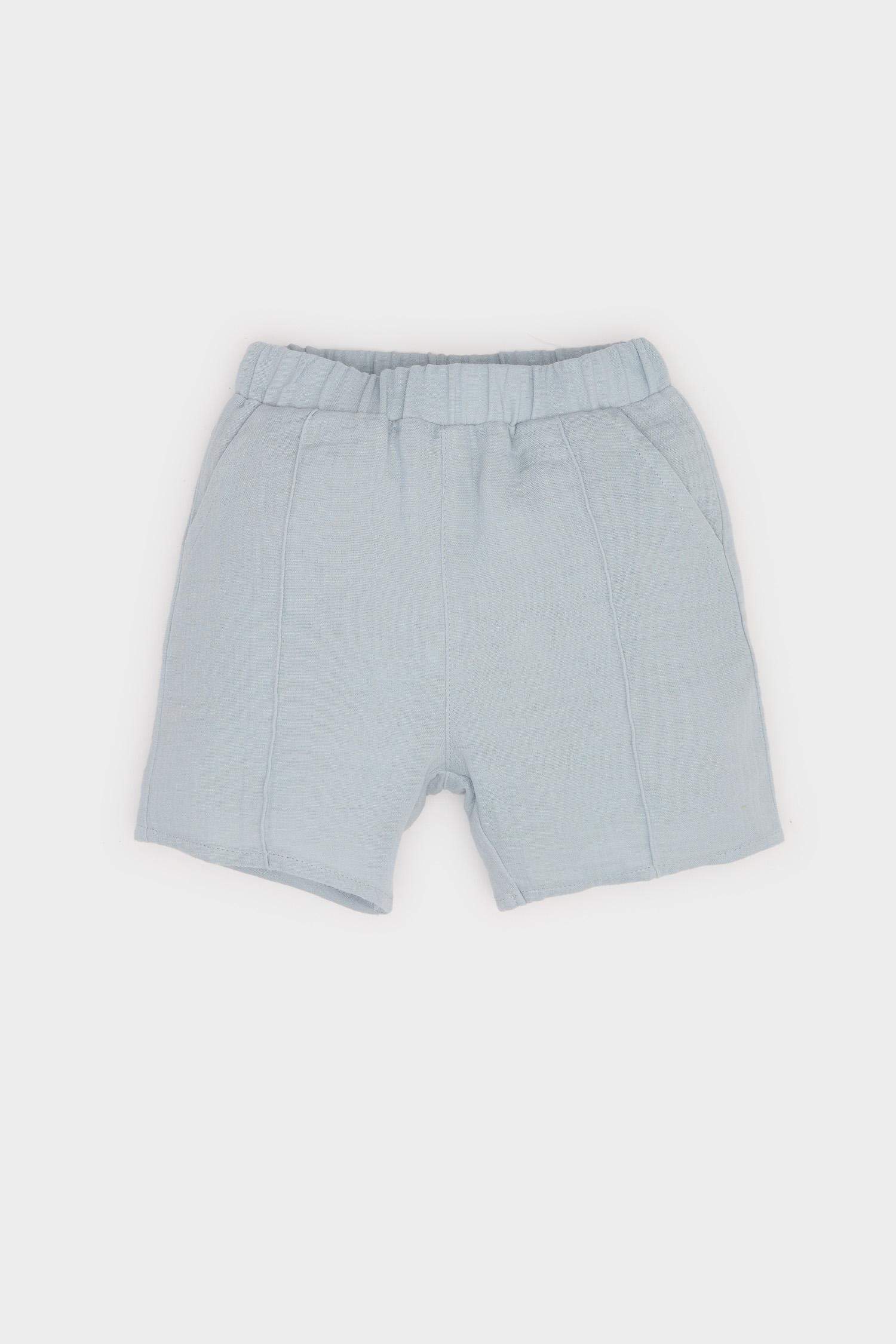 Baby Boy Muslin 2 Piece Set