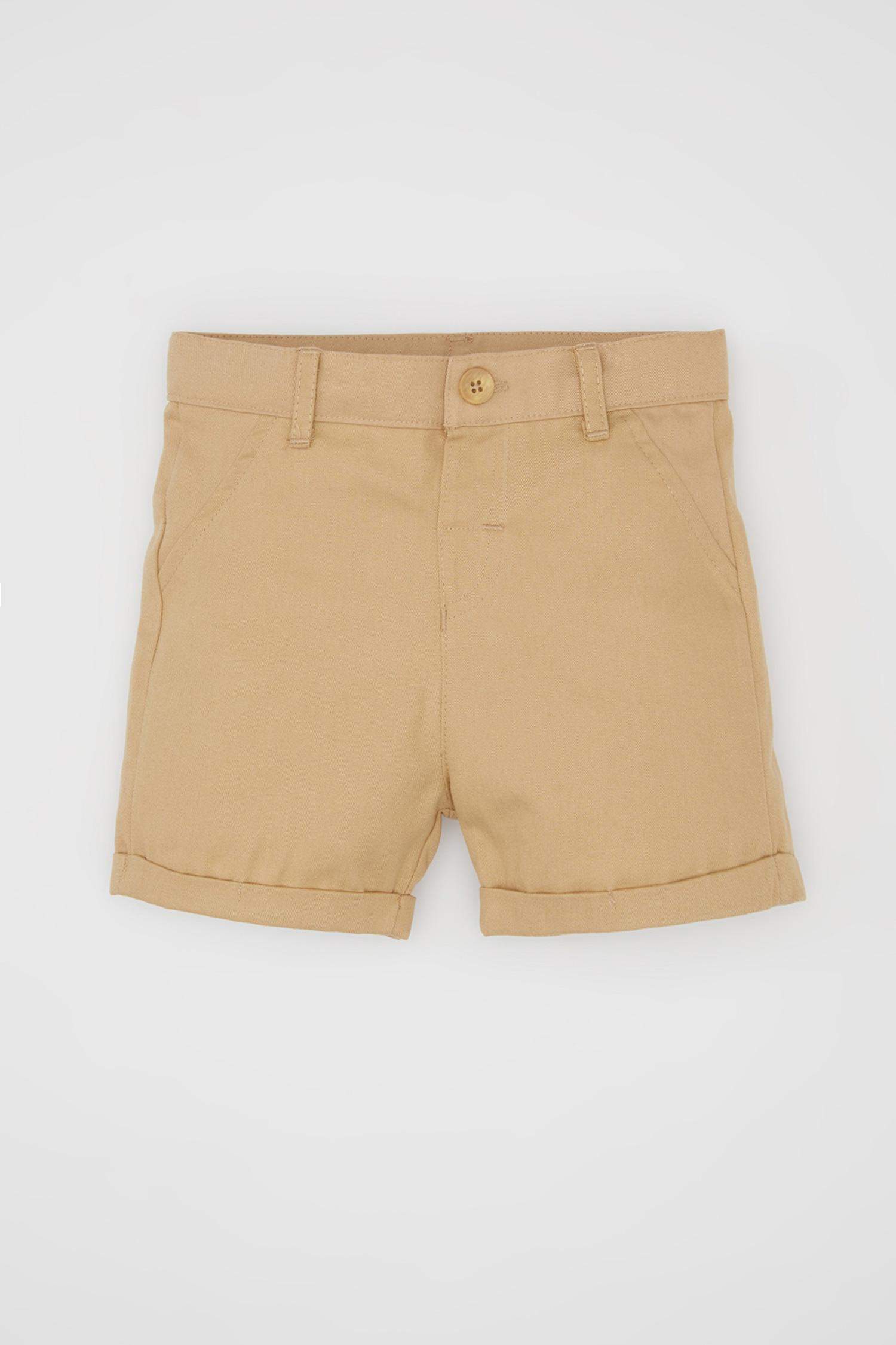 Baby Boy Striped Pique T-Shirt Shorts 2 Piece Set