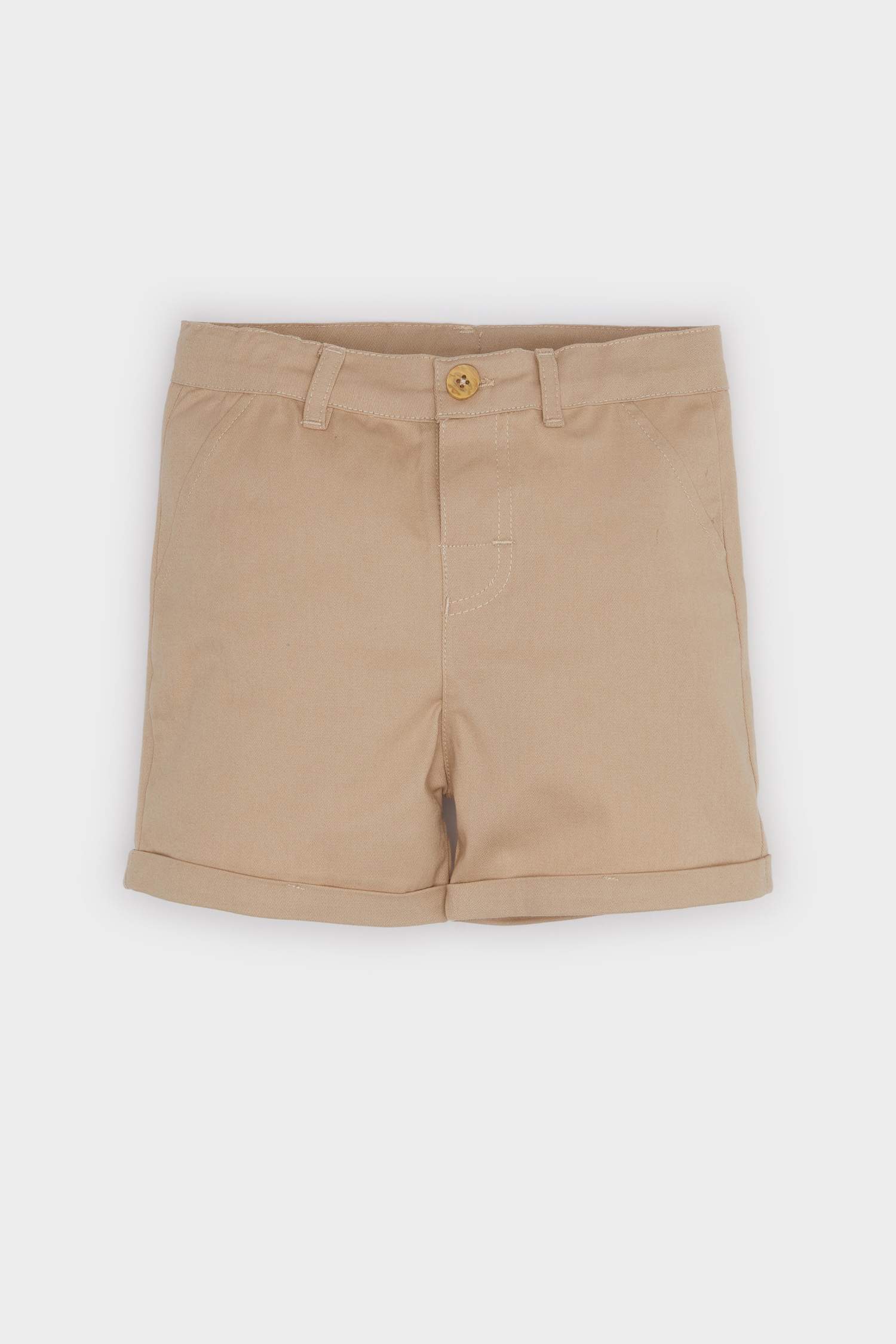 Baby Boy Striped Polo T-Shirt Shorts 2 Piece Set