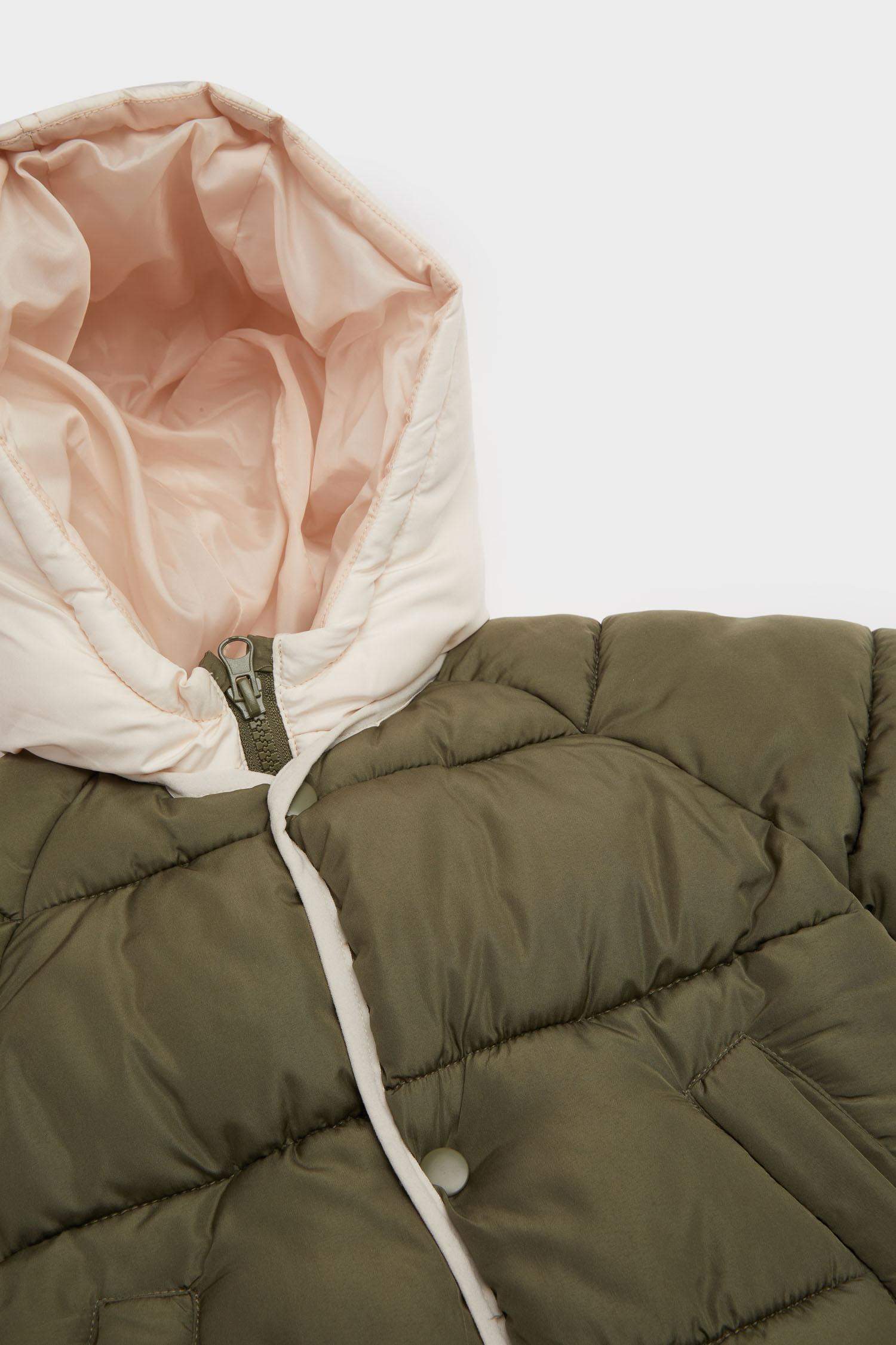 Baby Boy Waterproof Pocketed Puffer Jacket