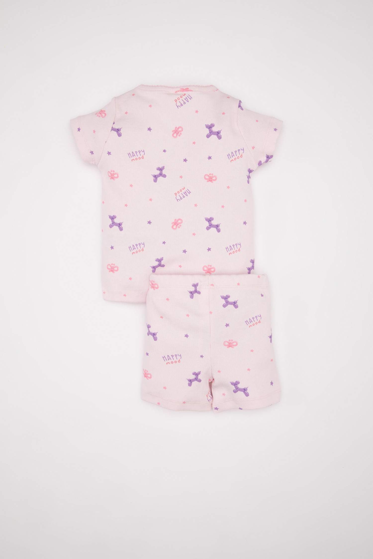 سيت بجامة بناتي ريبانا بطبعة كلب - قطعتين