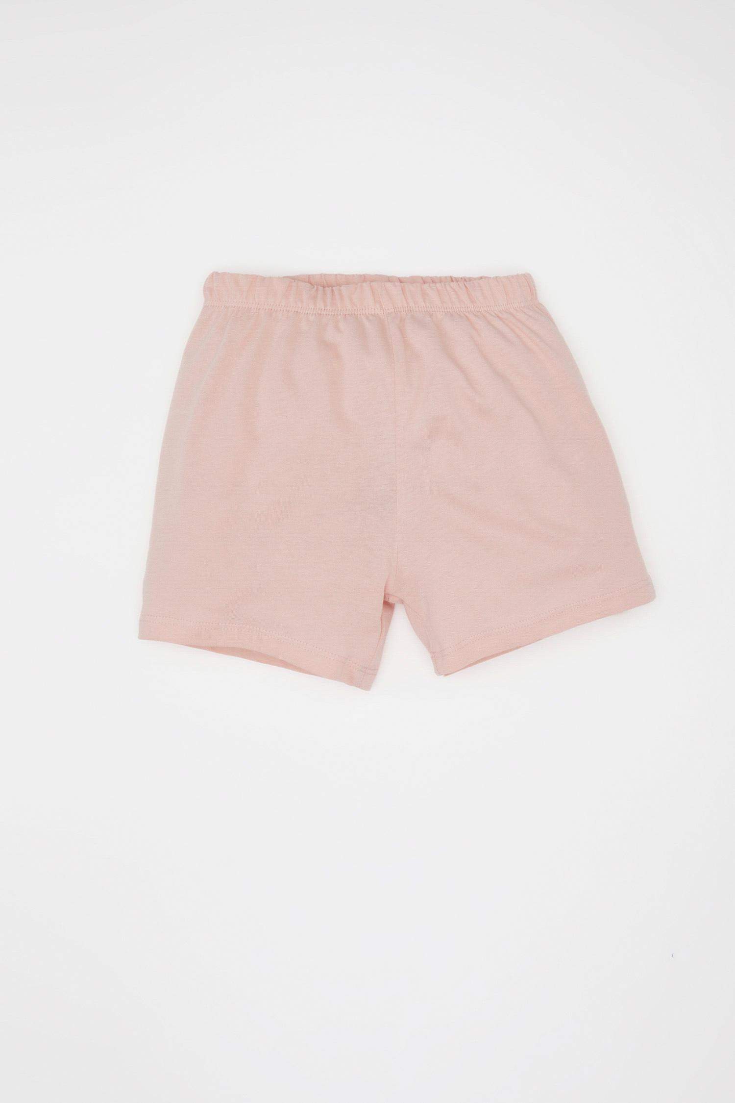 Baby Girl Unicorn Printed Cotton 2 Piece Pajama Set