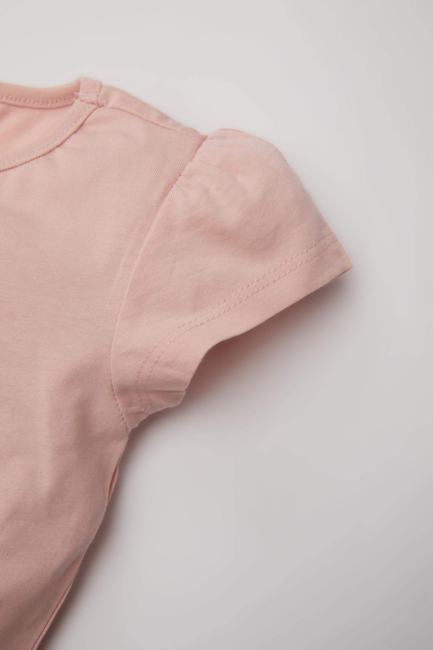 Baby Girl Unicorn Printed Cotton 2 Piece Pajama Set