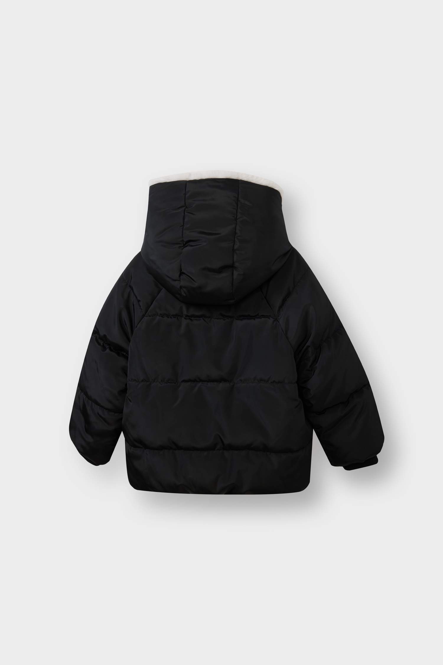 قمصلة بناتي بغطاء للرأس مبطن بفرو إصطناعي مقاوم للماء