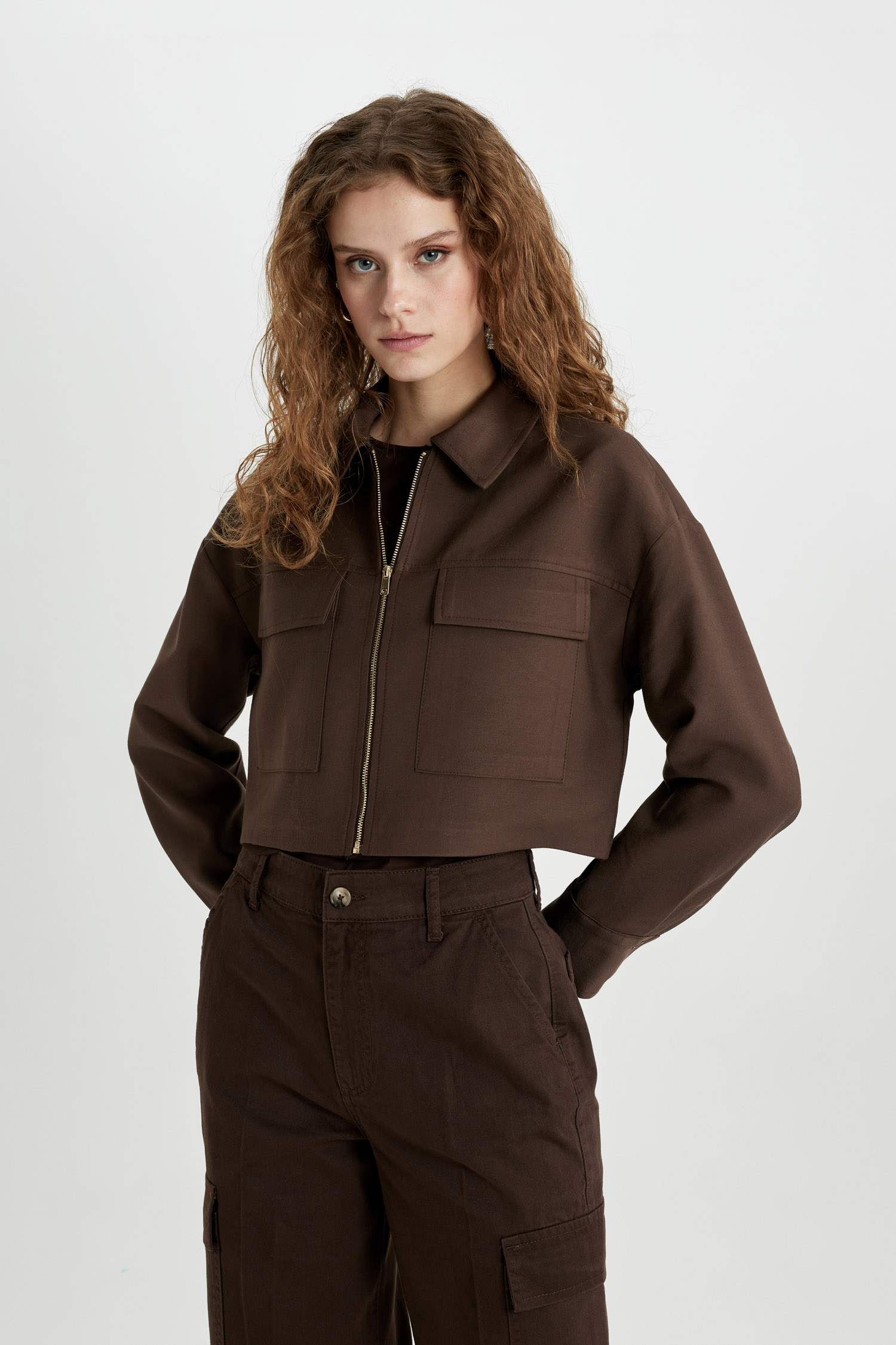 Shirt Collar Sensual Blazer