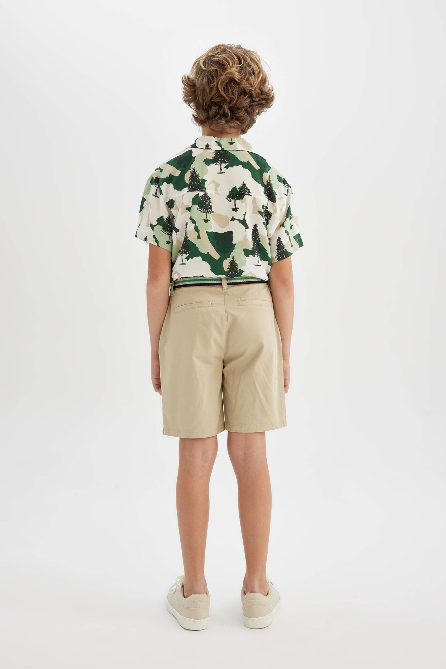 Boy Bermuda Shorts with Pockets