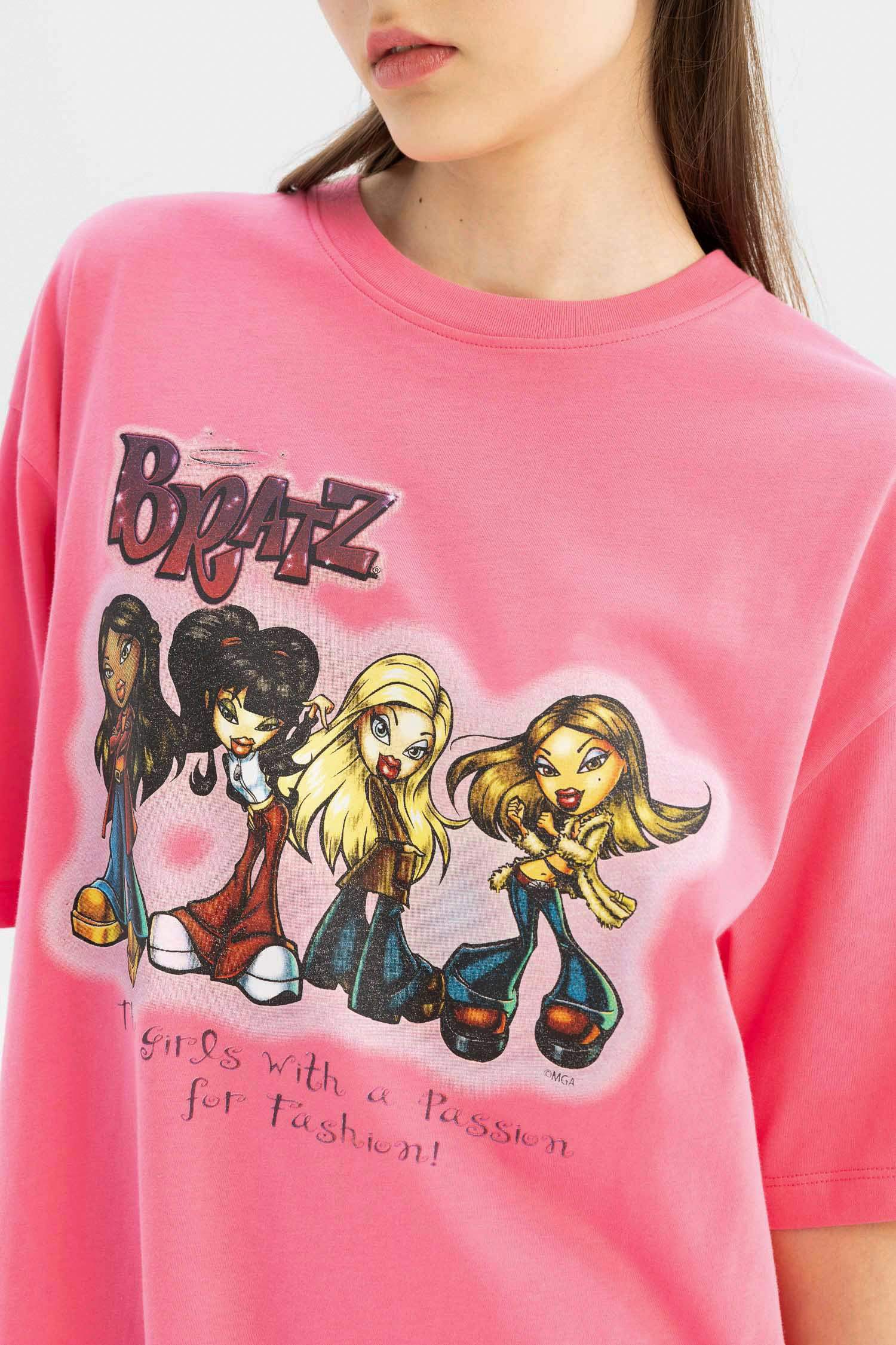 Cool Bratz T-Shirt Combed Cotton Mini Dress