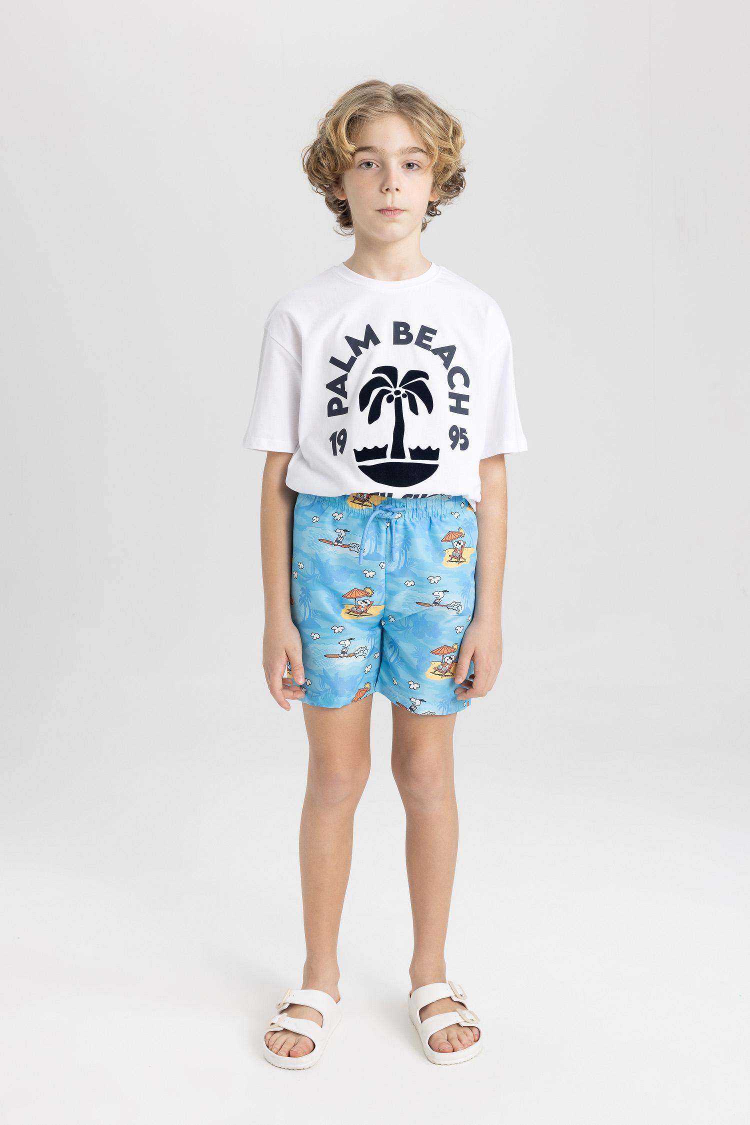 Boy Snoopy Swim Shorts