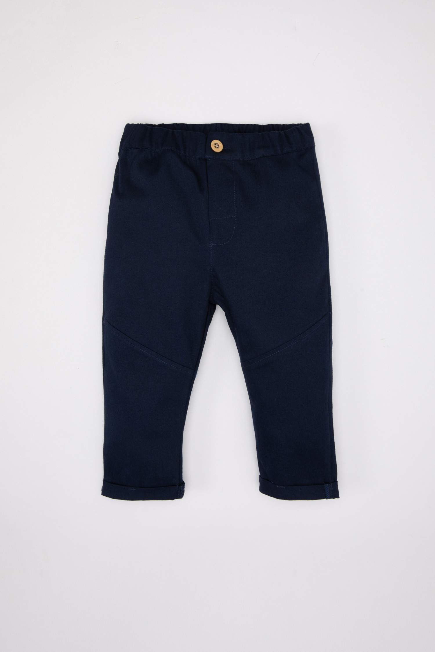 Erkek Bebek Kareli Twill Gömlek Pantolon 2'li Takım